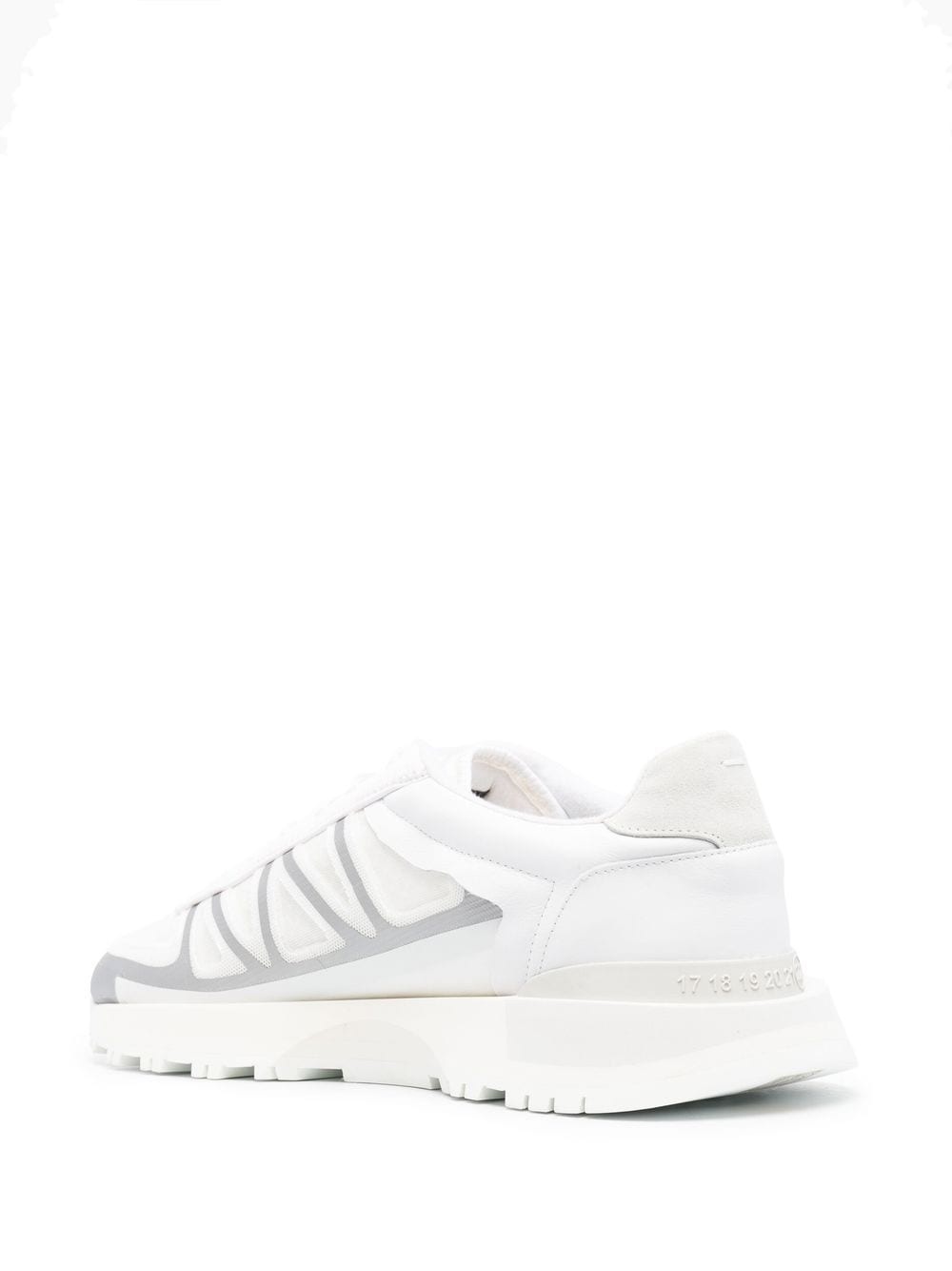50-50 lace-up trainers - 3