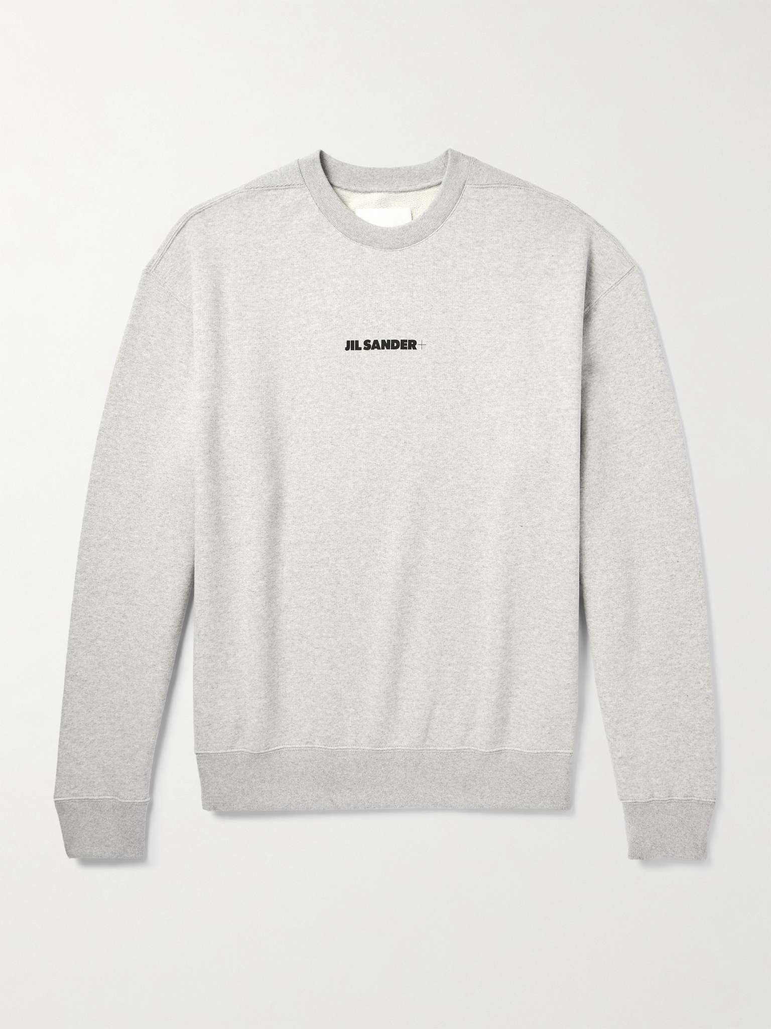 Logo-Print Cotton-Jersey Sweatshirt - 1