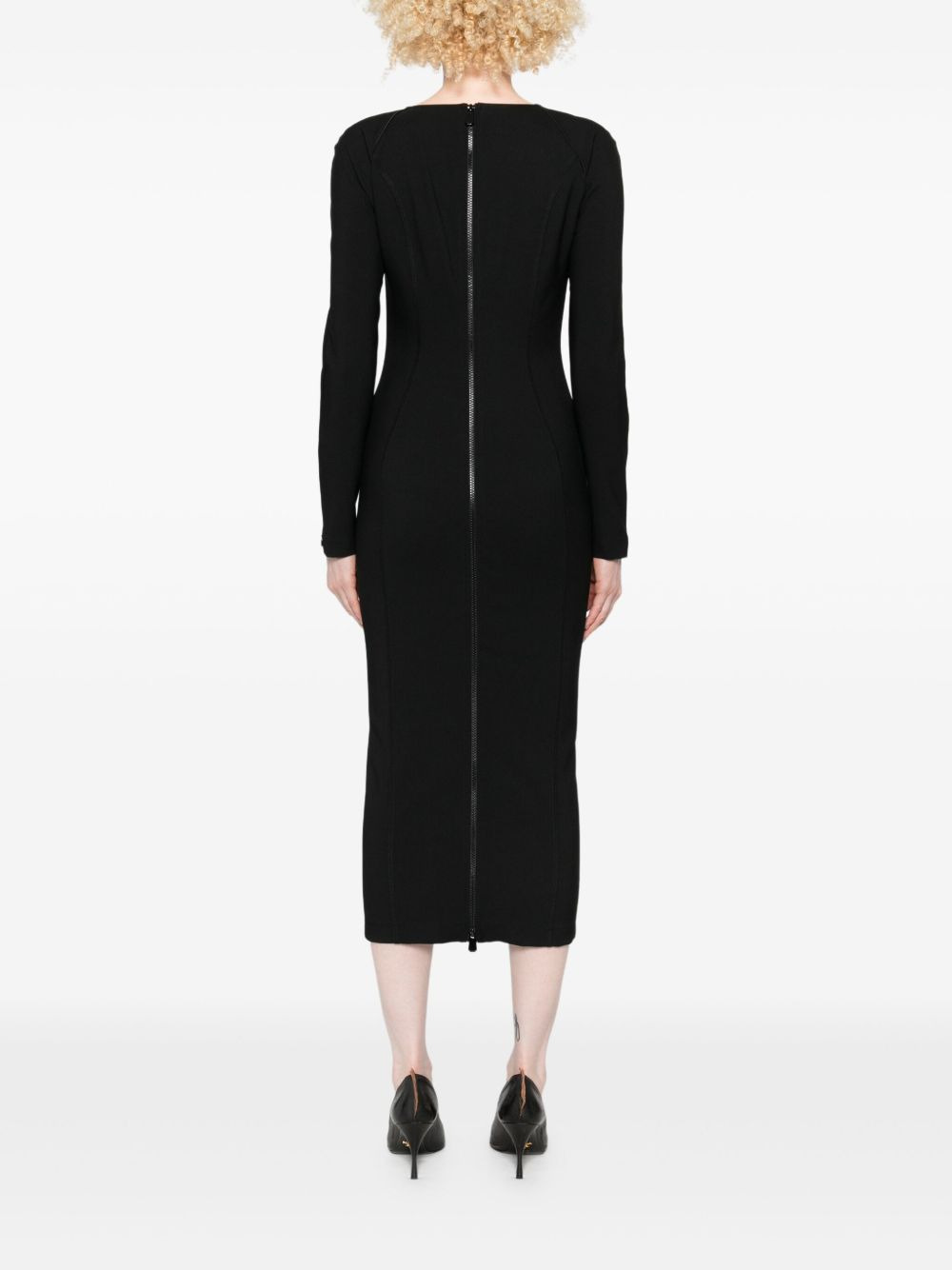 long sleeve dress - 4