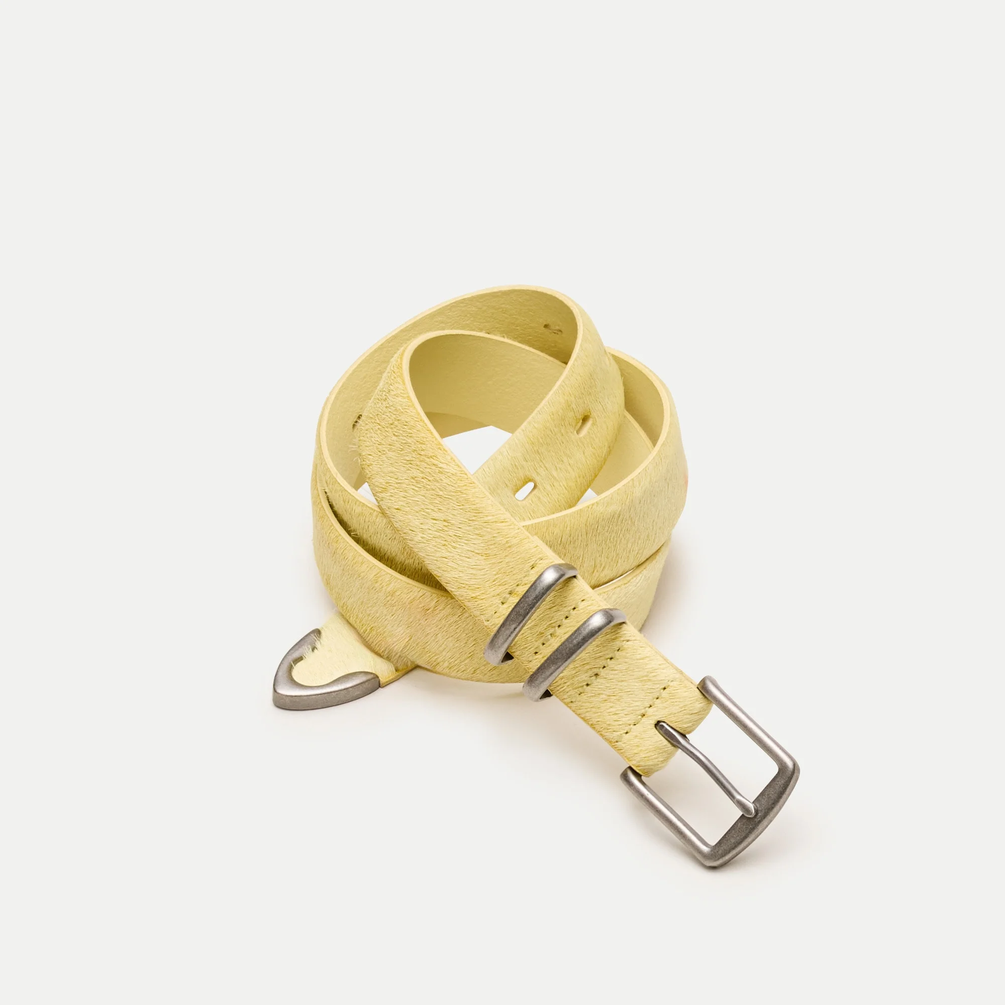 Eckhaus Latta x J.Crew calf hair belt - 1