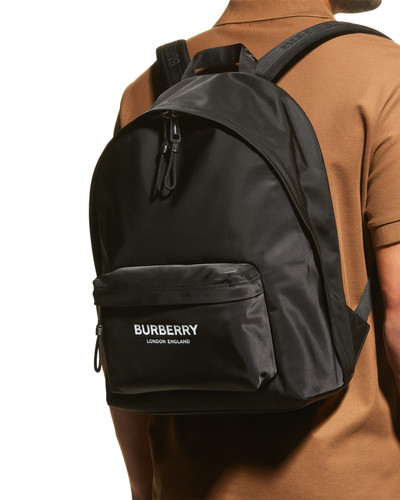 Burberry Men's Nylon Logo Backpack outlook