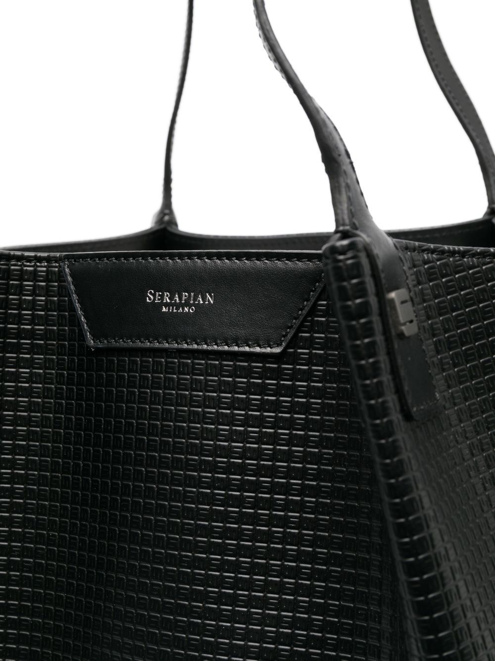 monogram canvas tote bag - 4