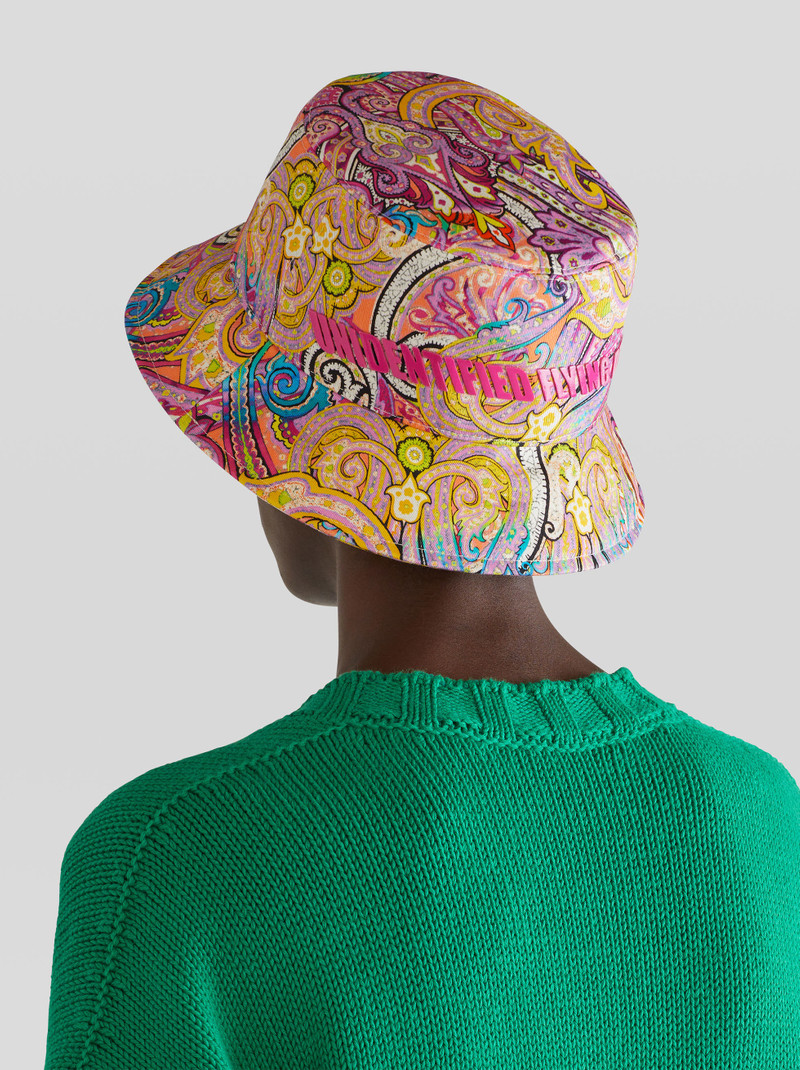 Etro PAISLEY DESIGN BUCKET HAT outlook