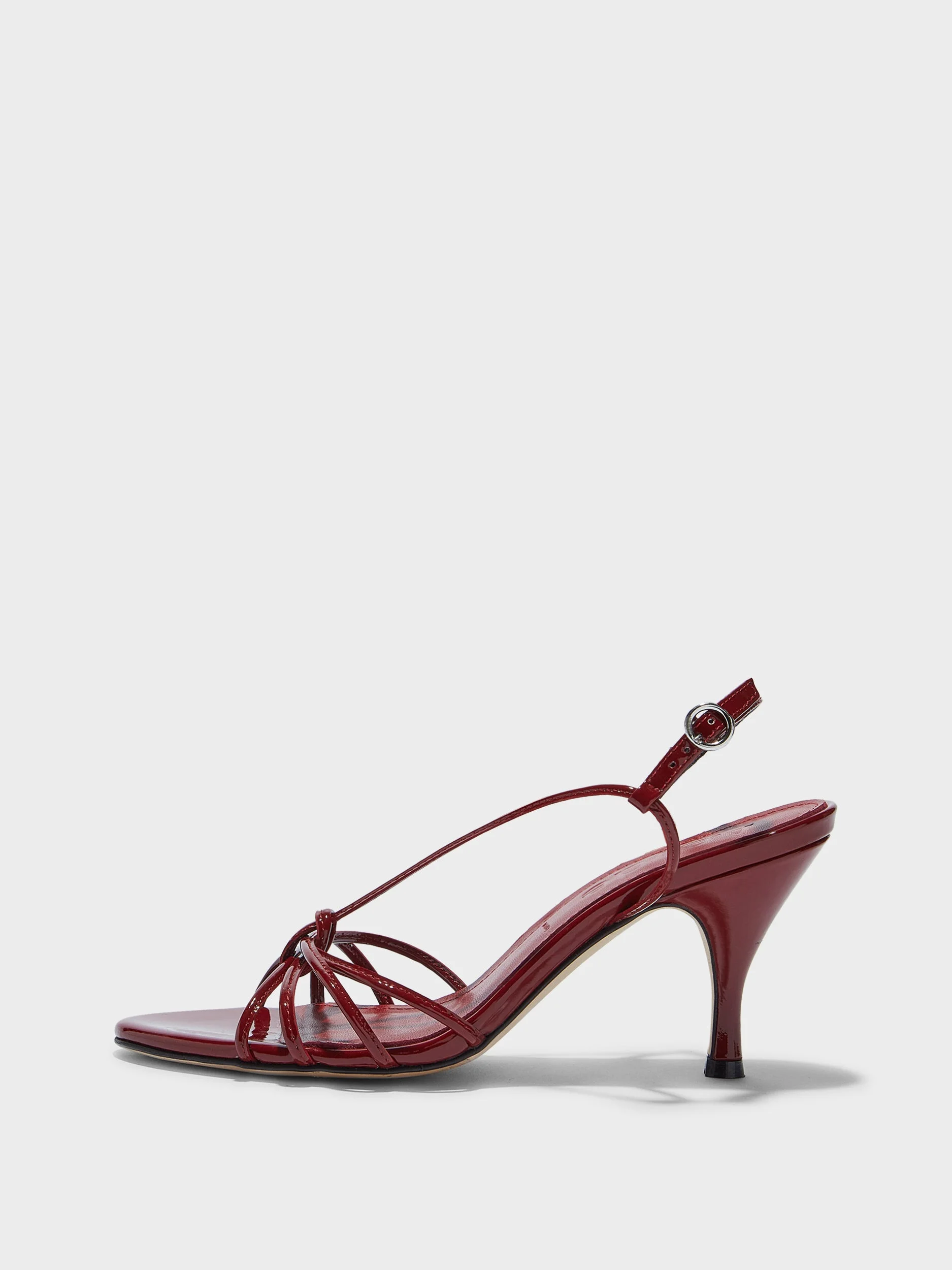 Solange Patent Leather Sandals - 1