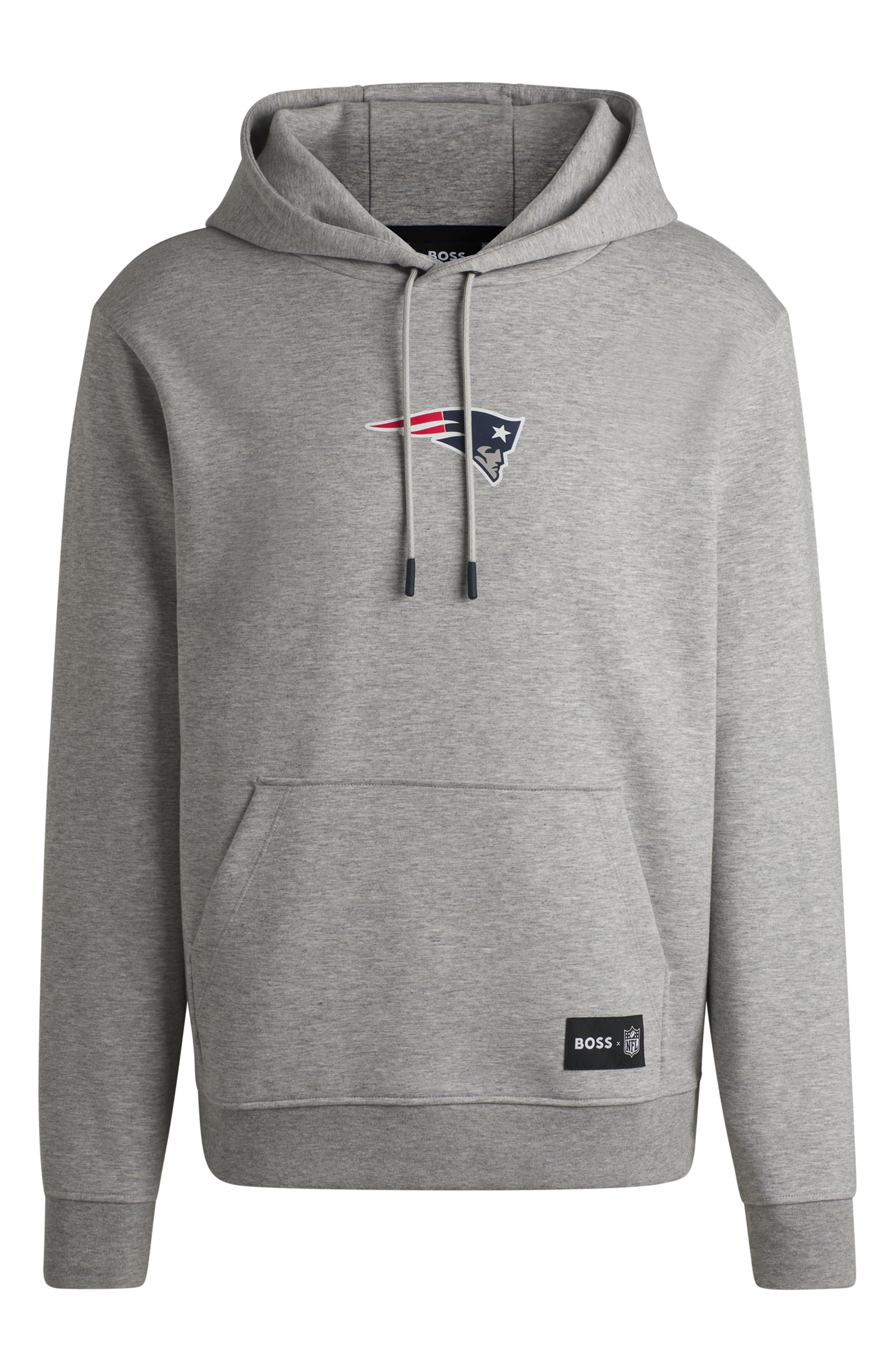BOSS x NFL Woodson Graphic Hoodie in New England Patriots at Nordstrom - 4
