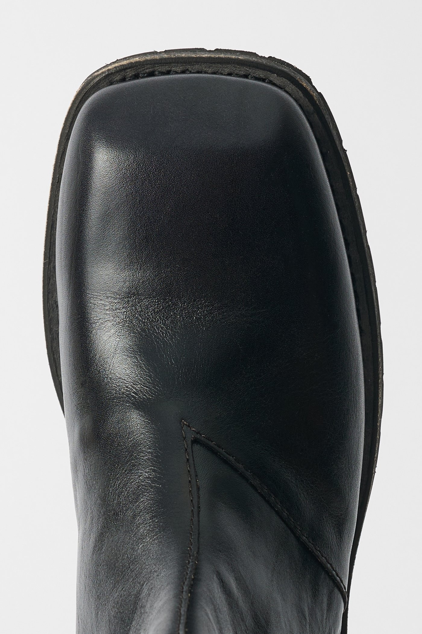 Engine Boot Deep Black Leather - 2