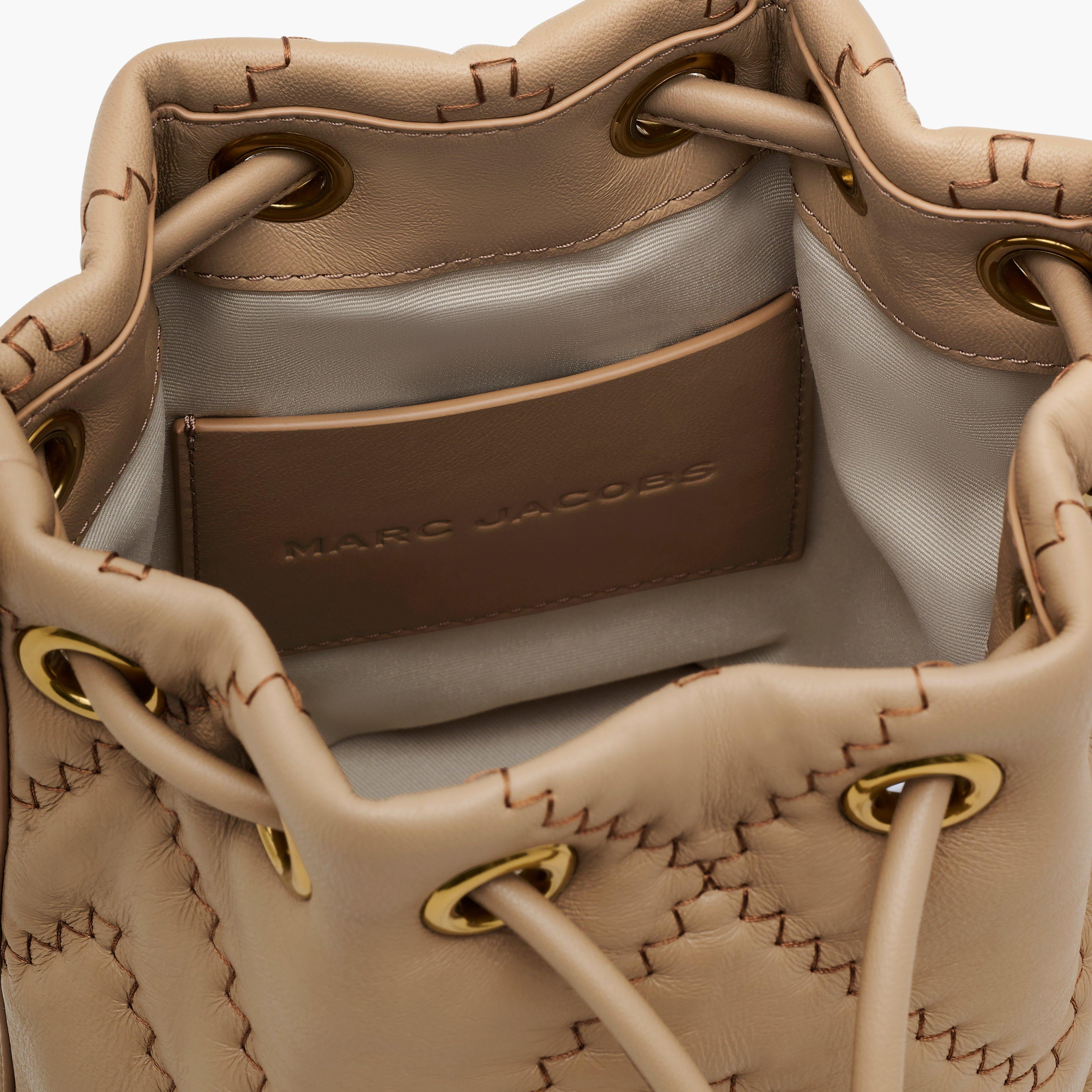 THE QUILTED LEATHER J MARC BUCKET BAG - 7