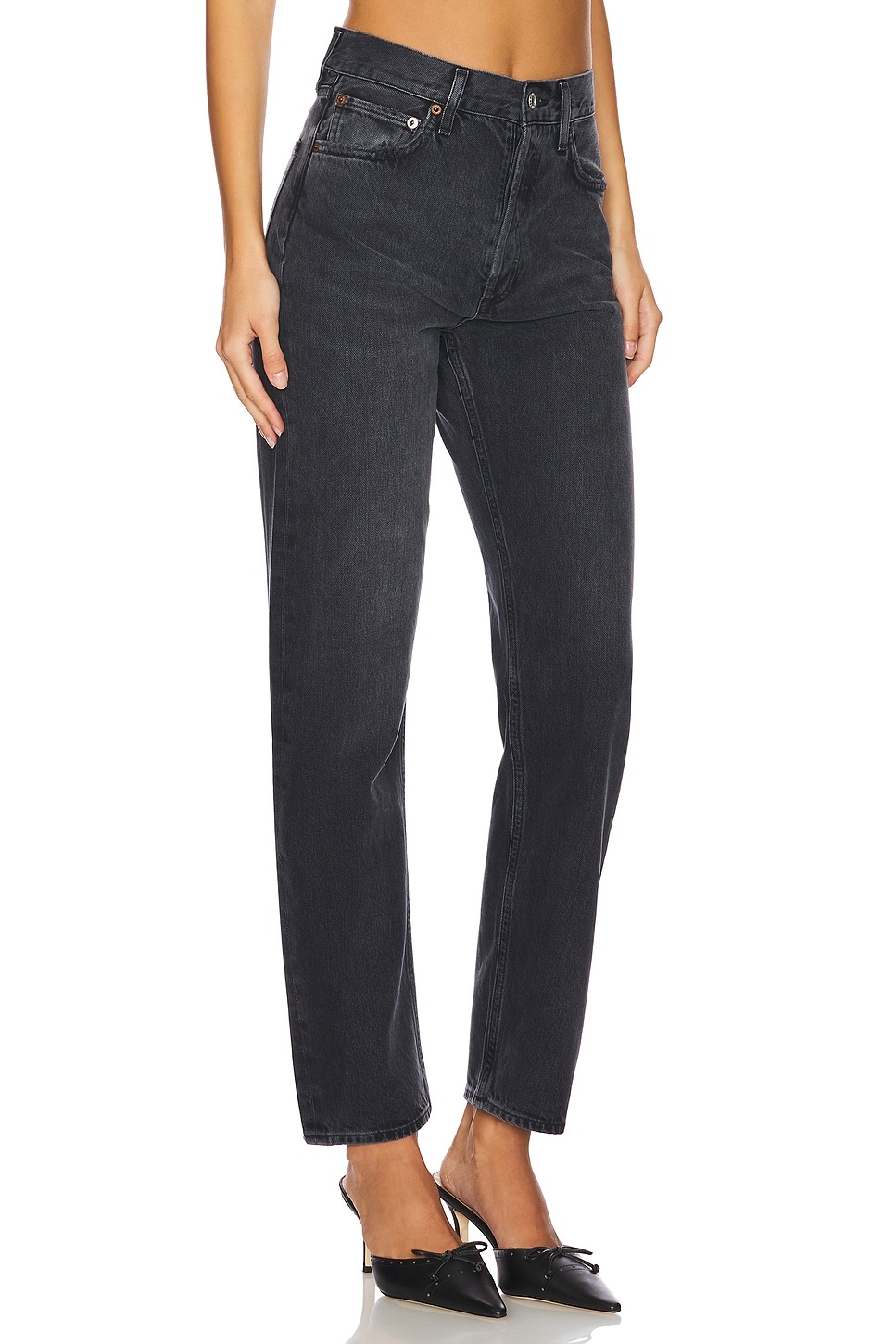 90's Pinch Waist High Rise Straight - 2