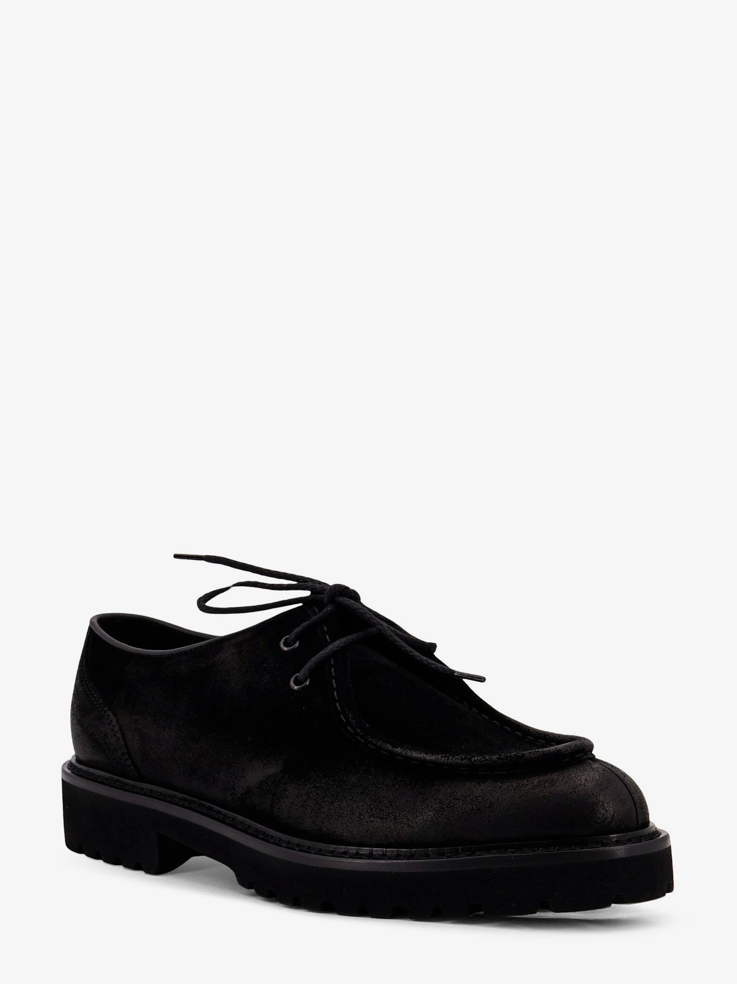 DOUCAL'S - Doucal'S Commander Suede Lace Up Shoes - 2