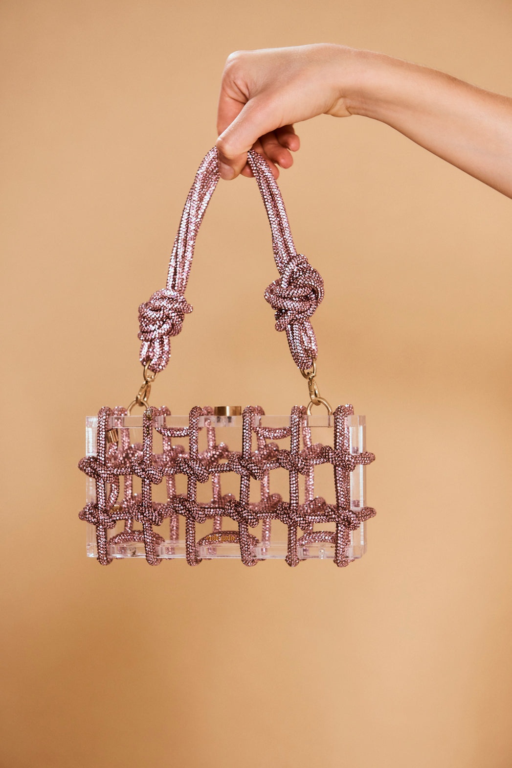BESS RHINESTONE SHOULDER BAG - 3