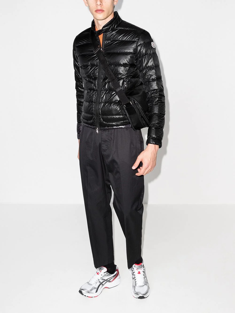 padded zip-front jacket - 5