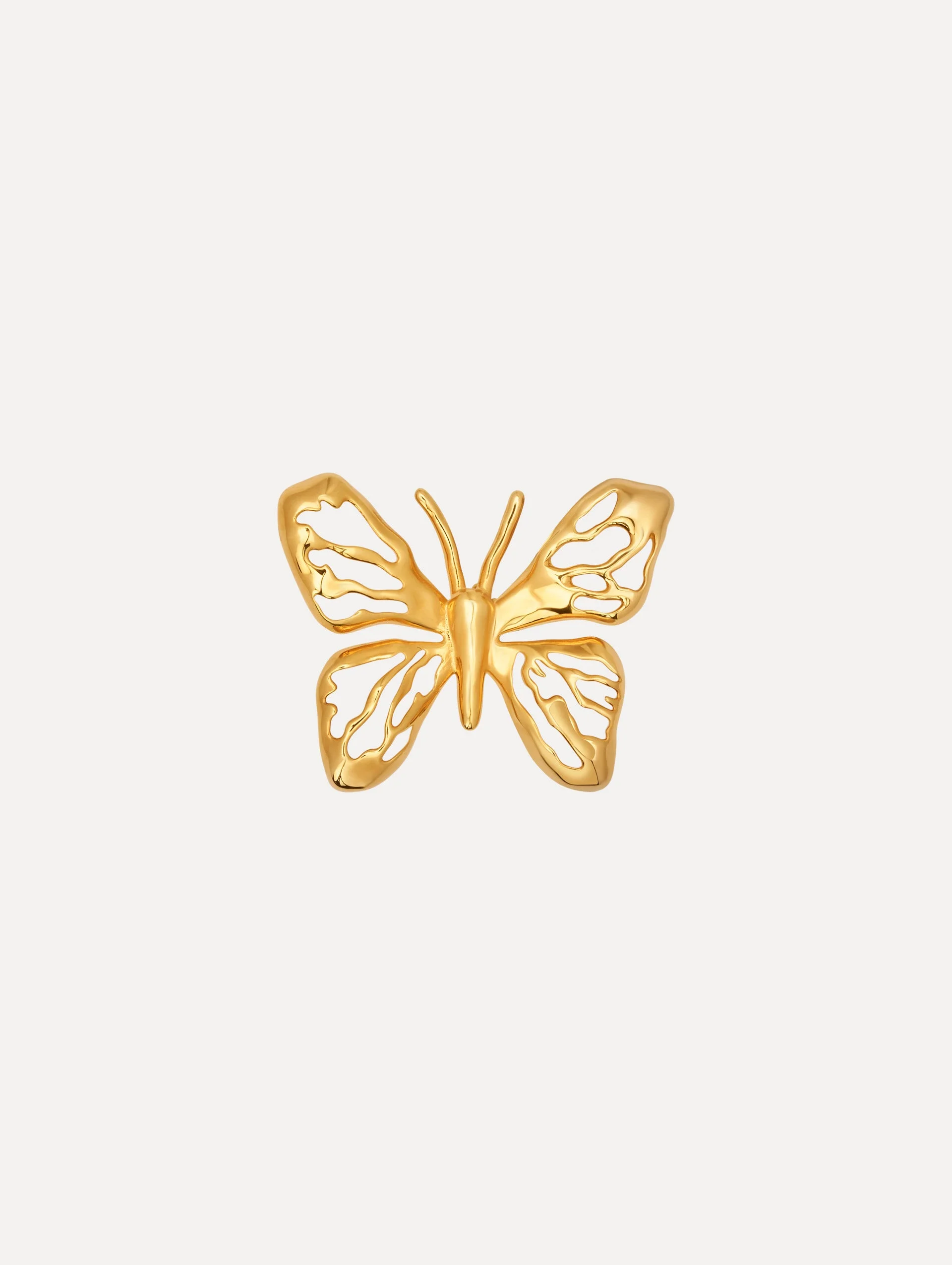 OPENWORK BUTTERFLY BROOCH - 1