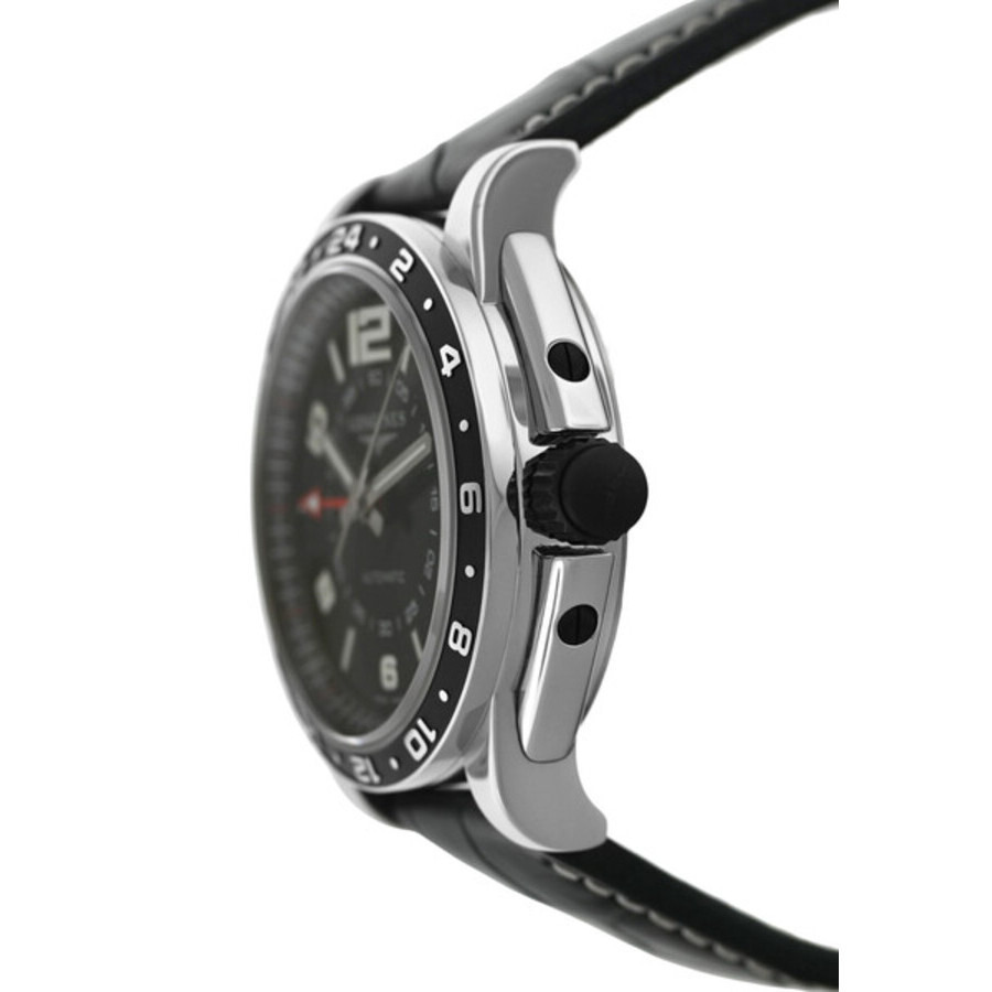 Pre-owned Longines Admiral Automatic Black Dial Men's Watch L3.668.4.56.0 - 3