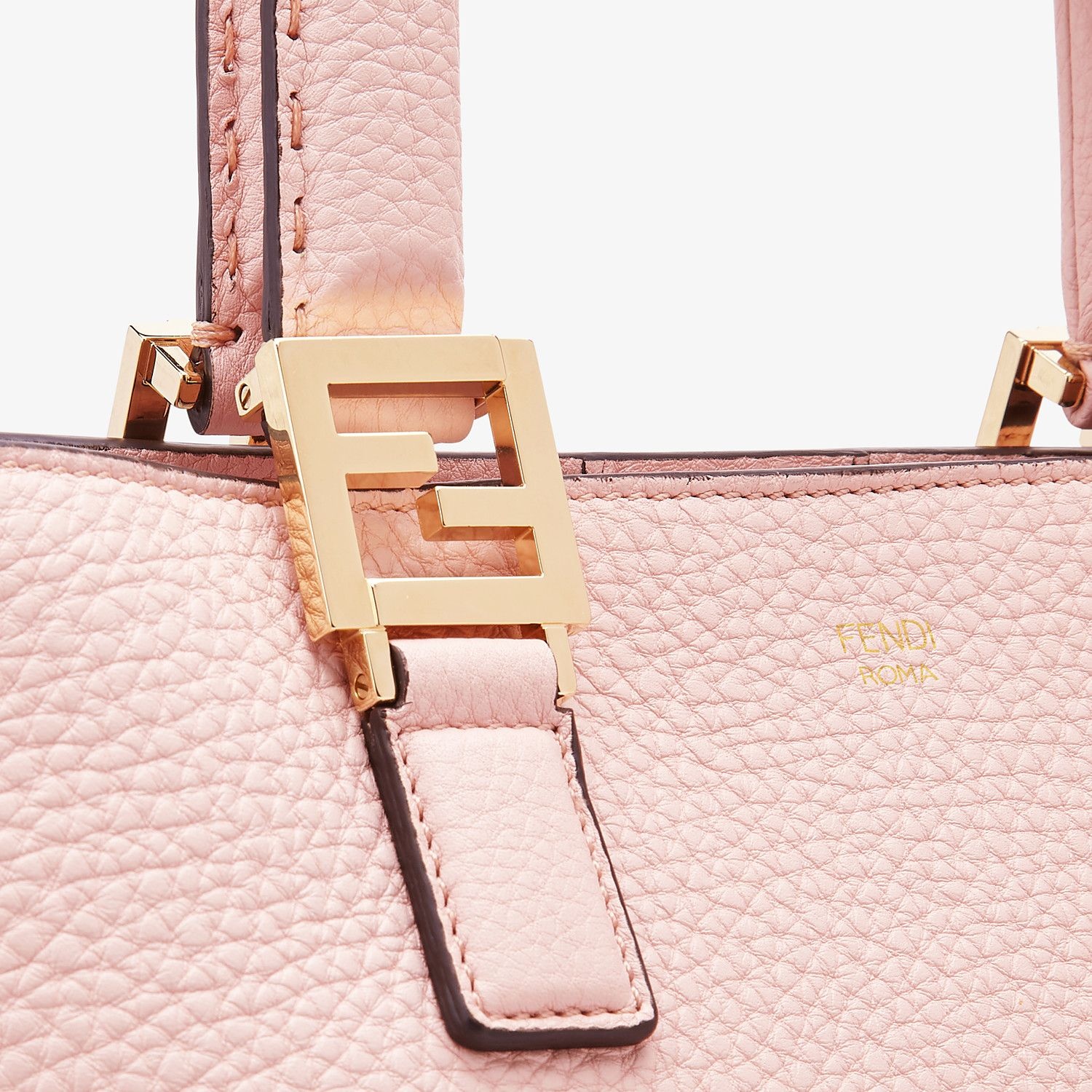 Pink leather bag - 6