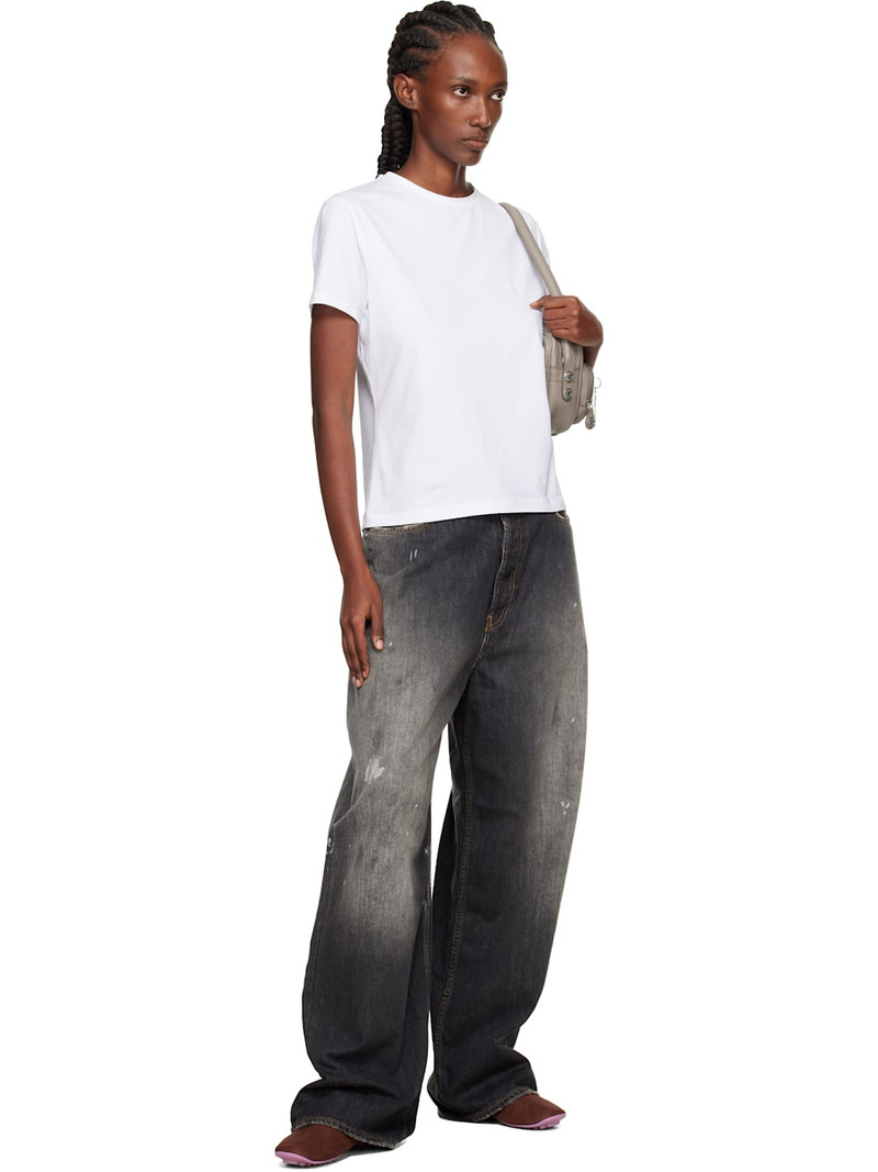 Acne Studios White Logo Patch T-shirt outlook