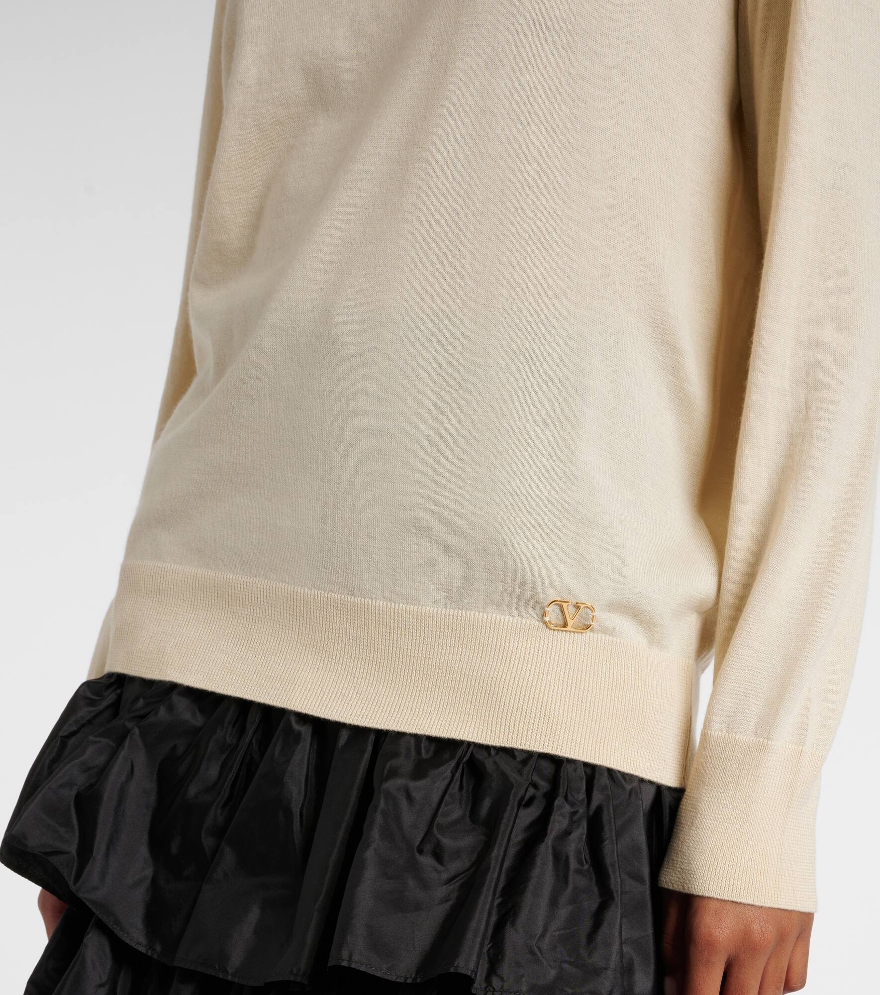 Cashmere and silk sweater - 5