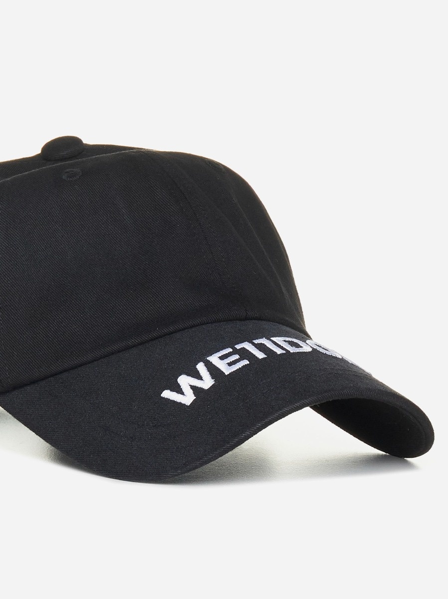 Logo cotton baseball cap - 4