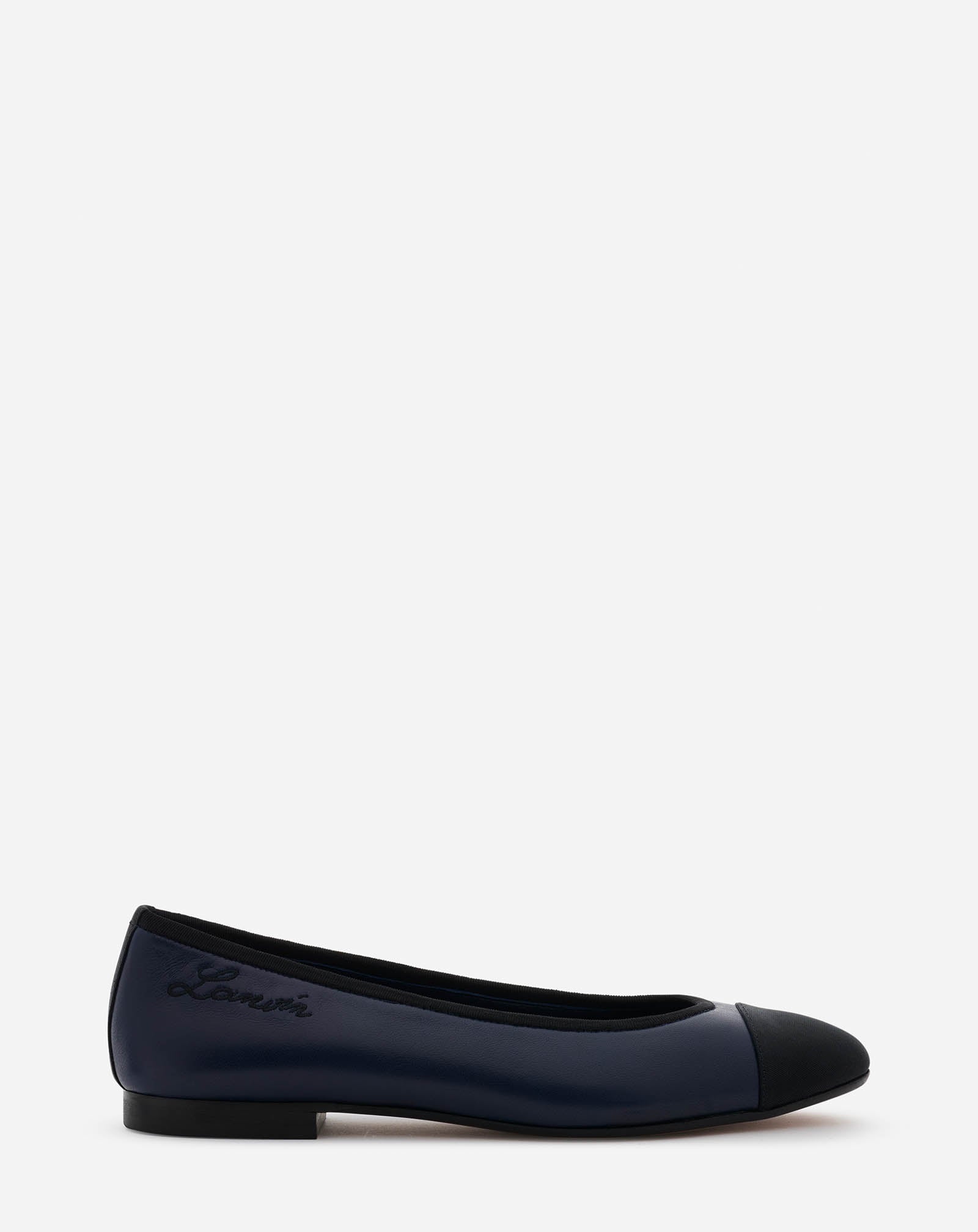LANVIN CLASSIC LEATHER BALLET PUMPS - 1