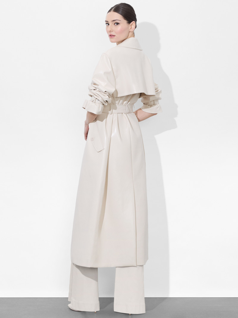 Alice + Olivia SULLIVAN VEGAN TRENCH outlook