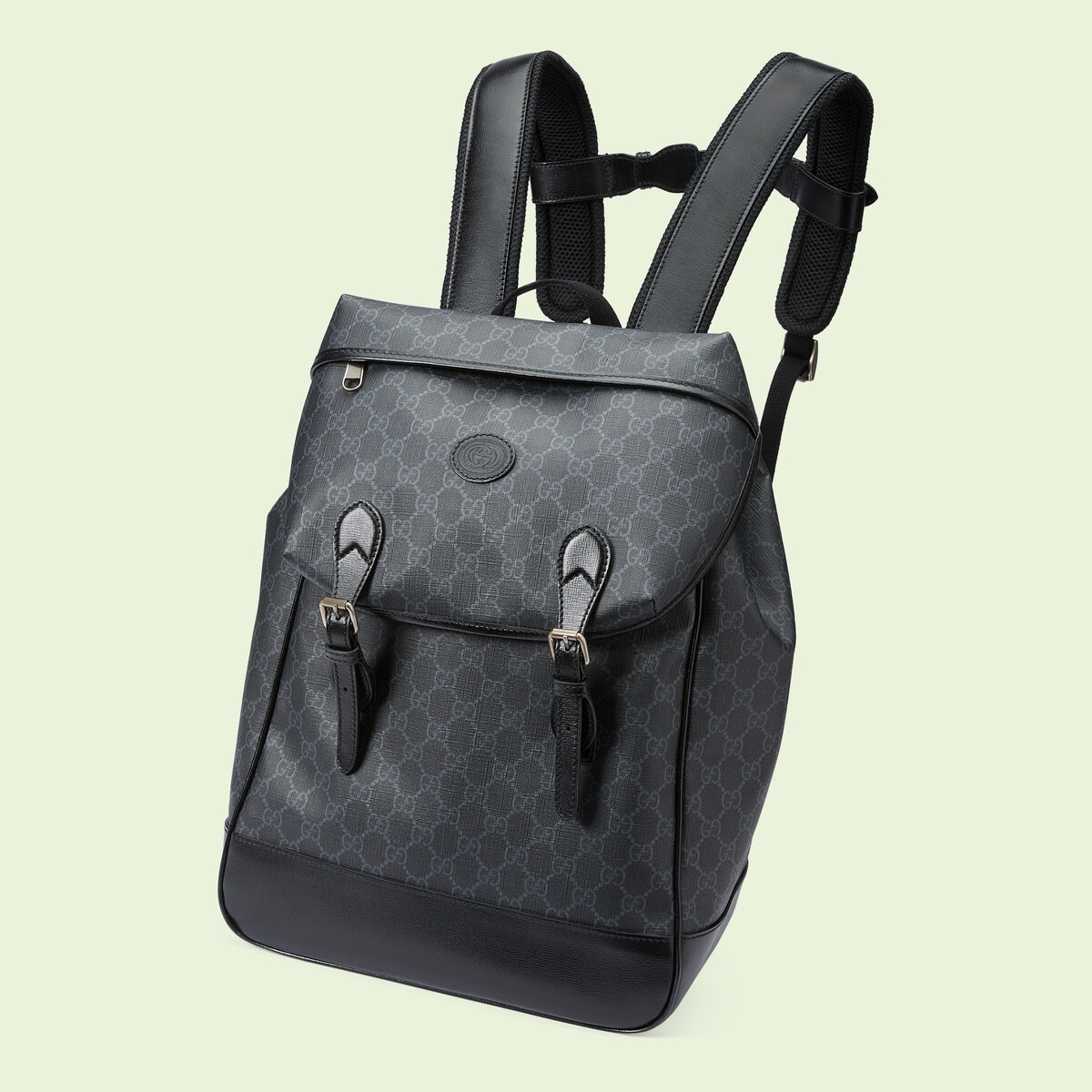 Medium backpack with Interlocking G - 3