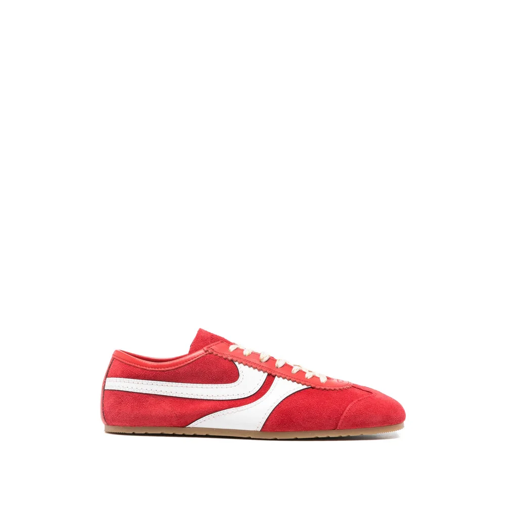 Dries Van Noten Red Trainers - Low-Tops Men - 1