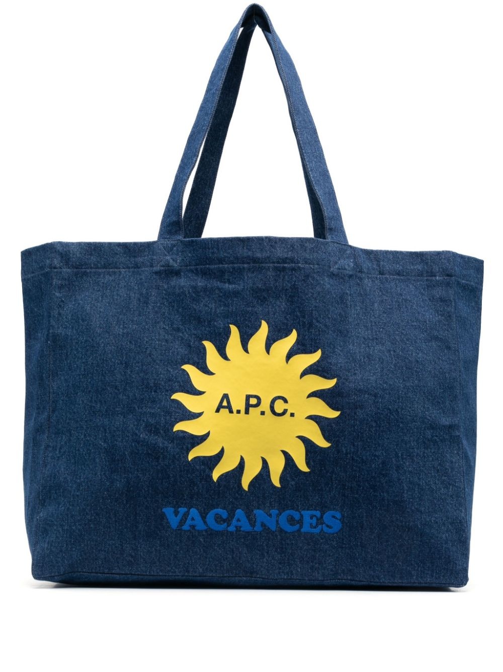 Vacances-print tote bag - 1