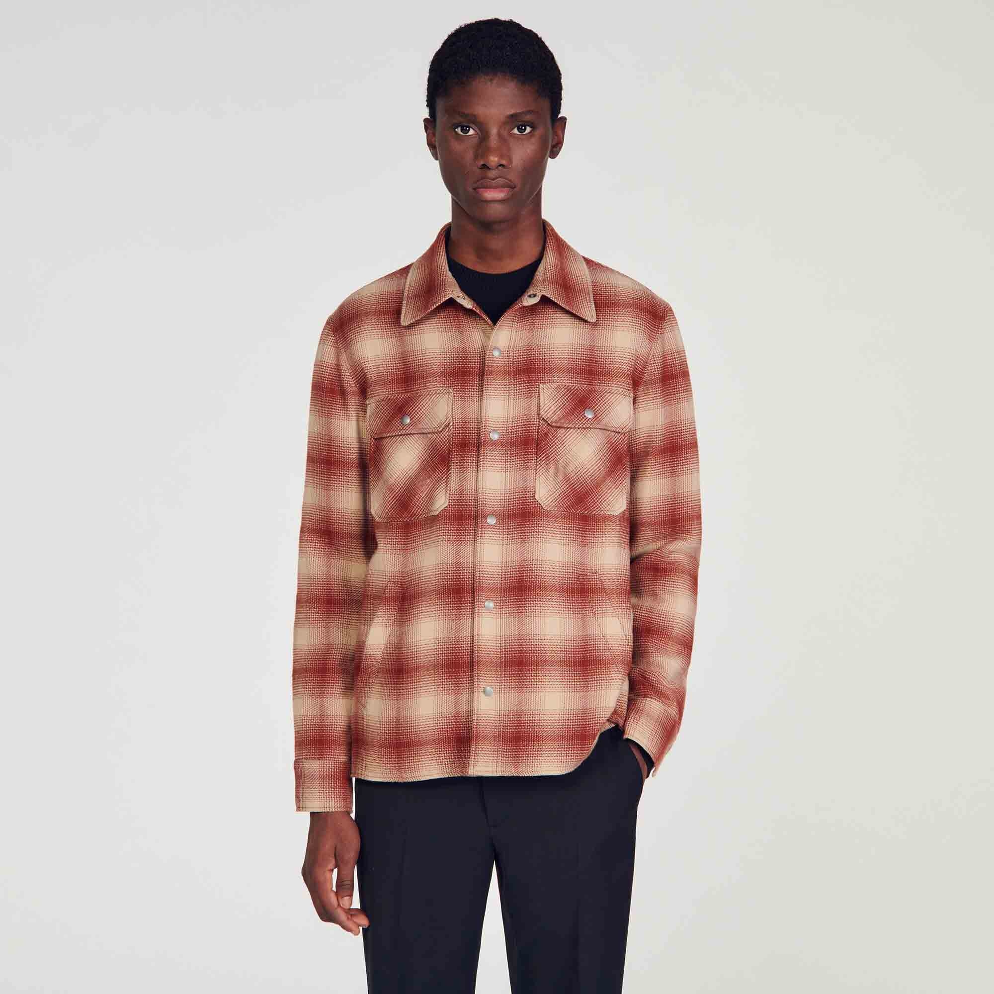 CHECK JACKET - 5