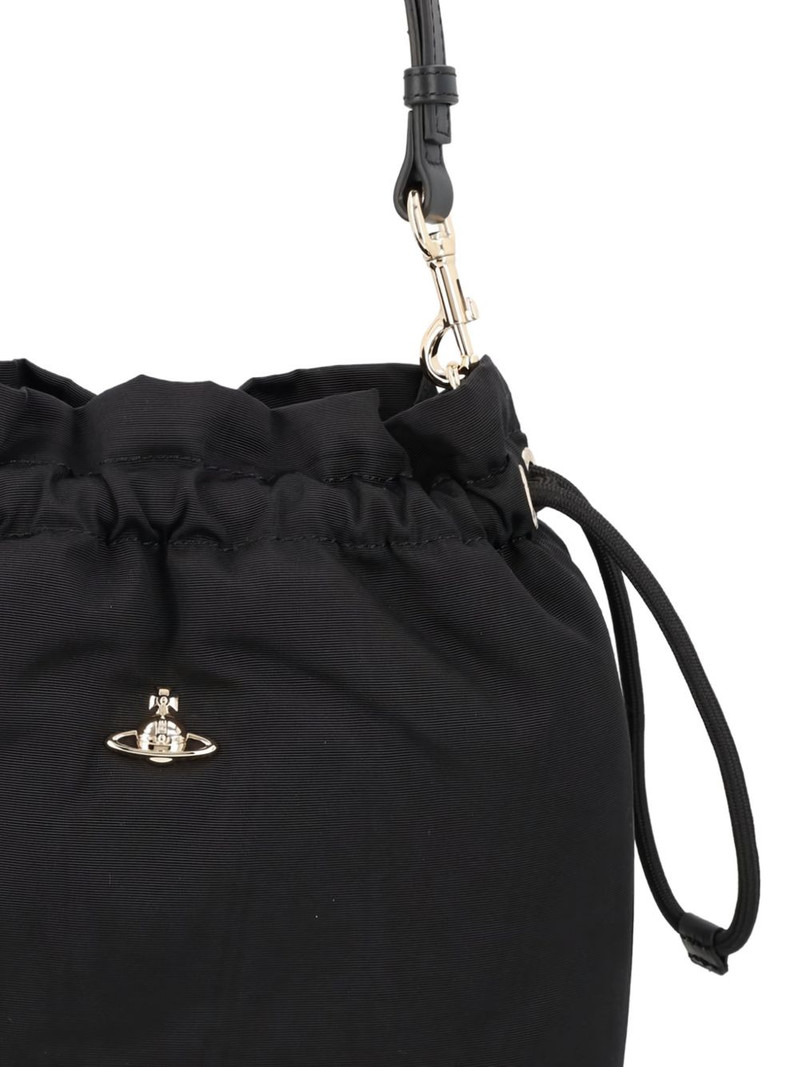 Vivienne Westwood drawstring Orb-motif shoulder bag outlook