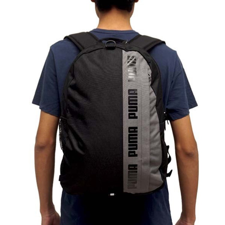 PUMA Phase Backpack II 'Black Grey' 076622-01 - 4
