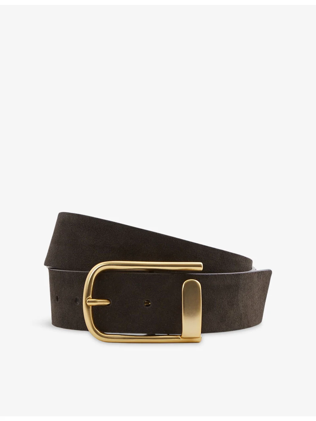 Iyla half-keeper suede belt - 1