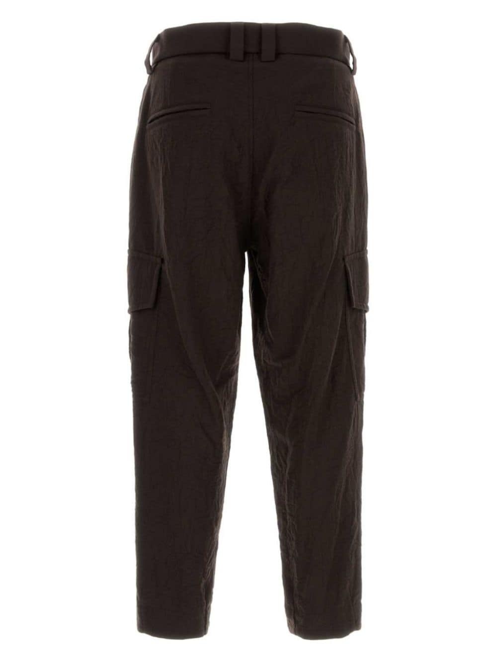 single-pleat virgin-wool trousers - 2