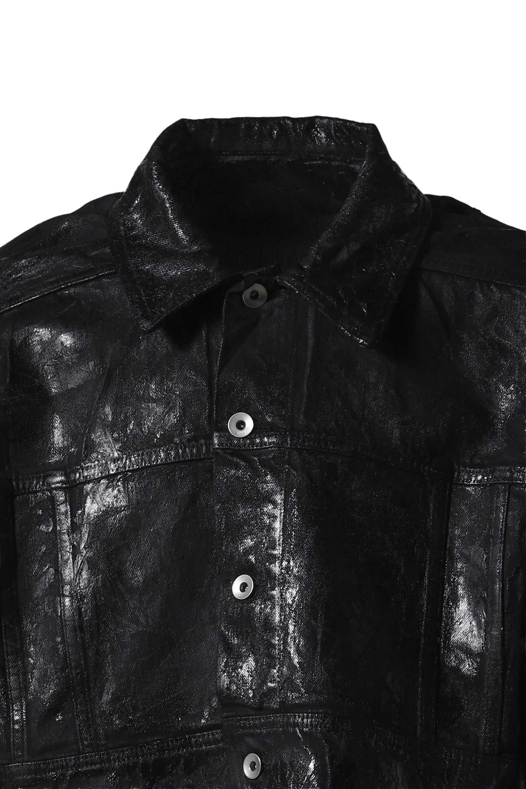 CROPPED JUMBO WORKER JKT / BLK - 4