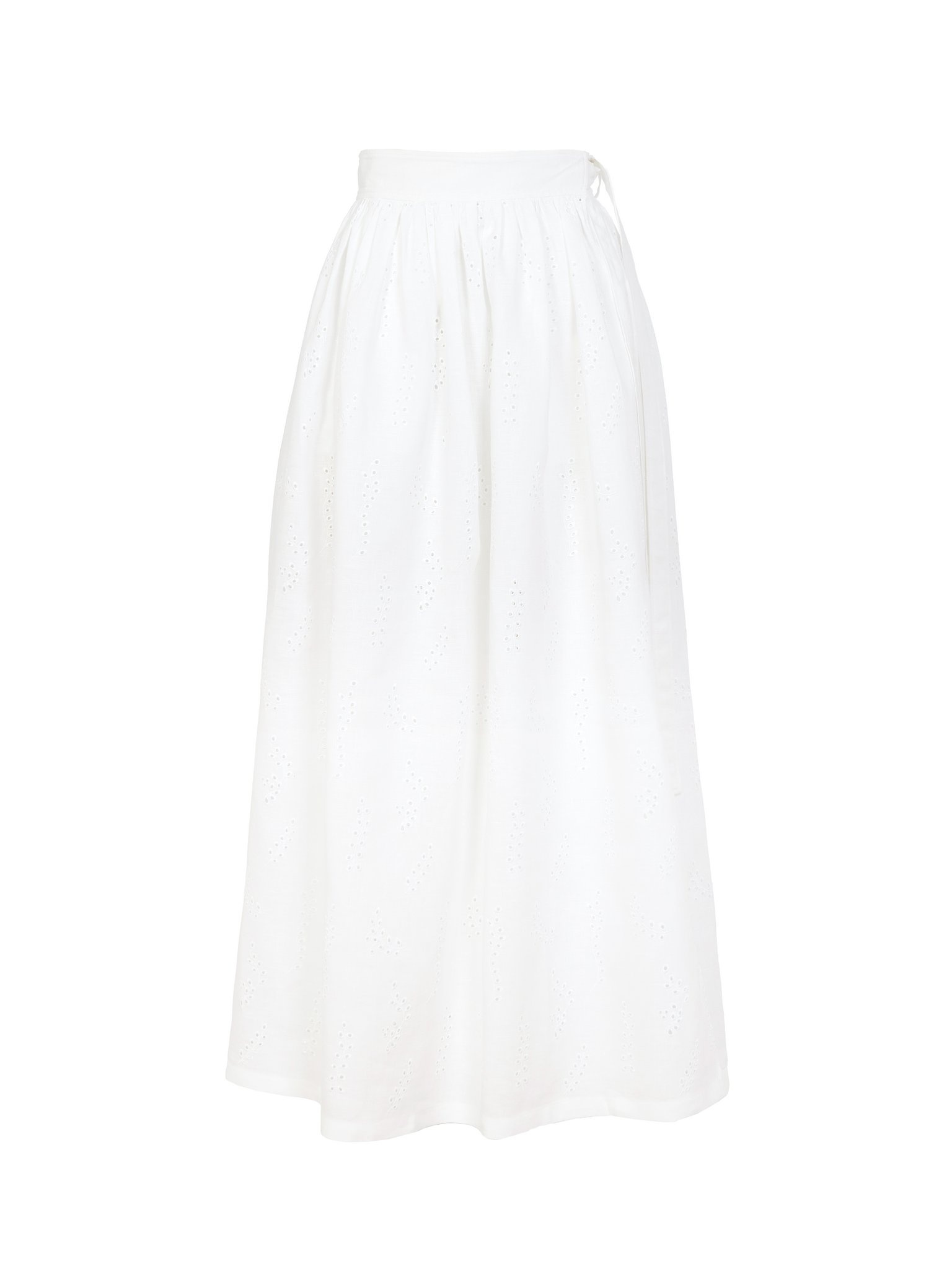 CHLOÉ X ERES PALOMA LONG WRAP SKIRT - 1