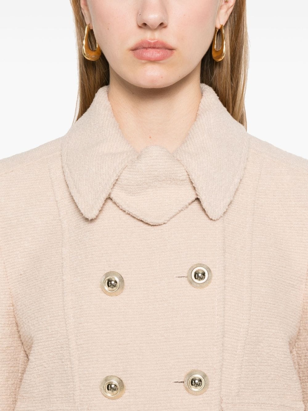 bouclé jacket - 5