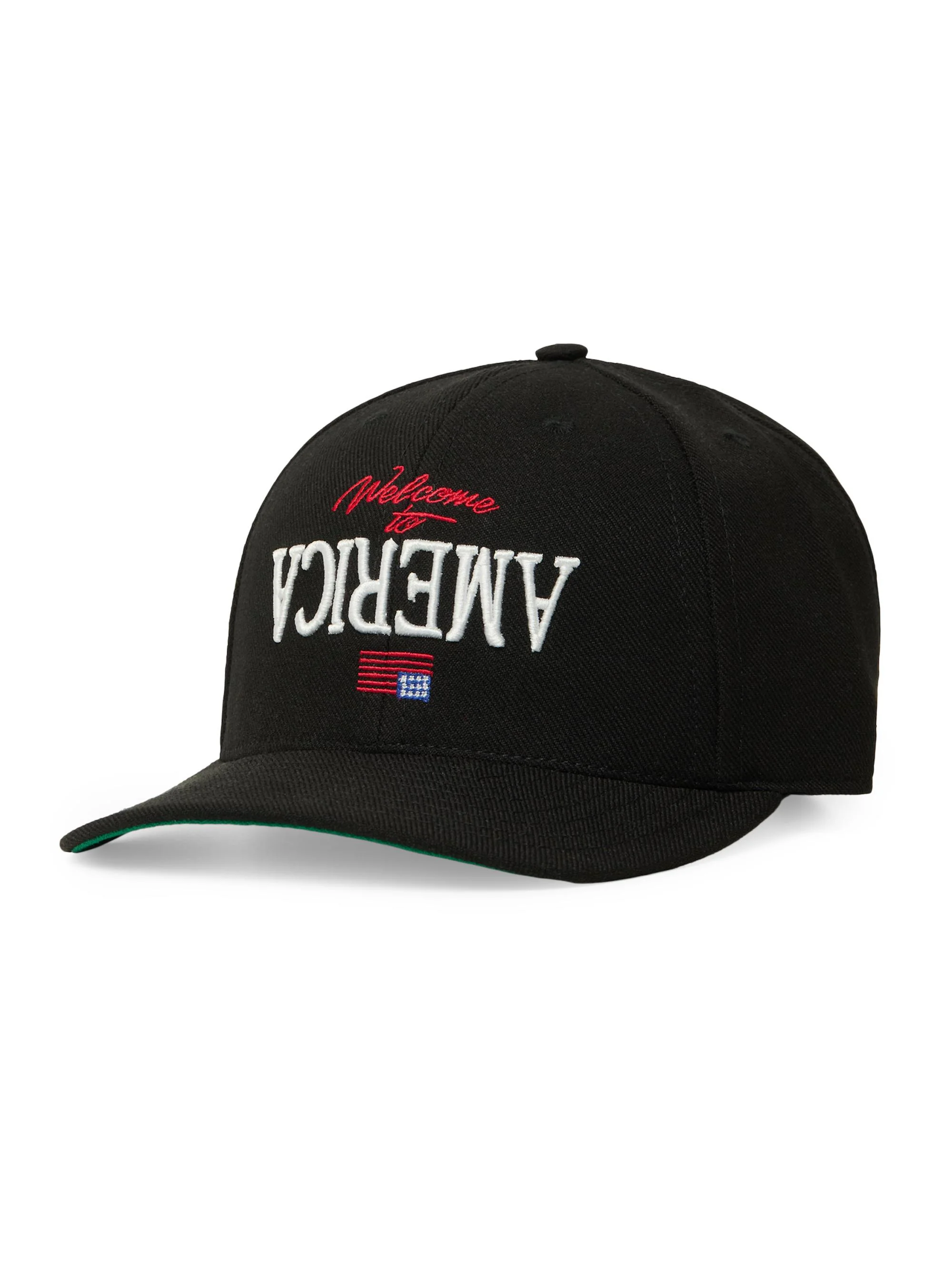 Men's Welcome To America Cap - Black - 1