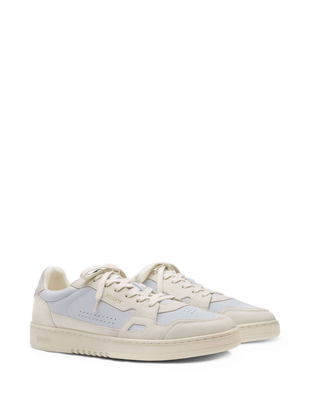 Dice Lo perforated panelled leather sneakers - 2
