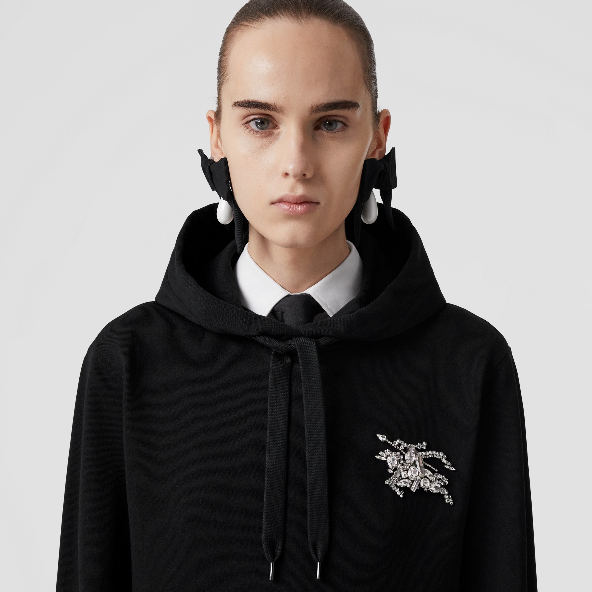 Crystal EKD Cotton Hoodie - 3