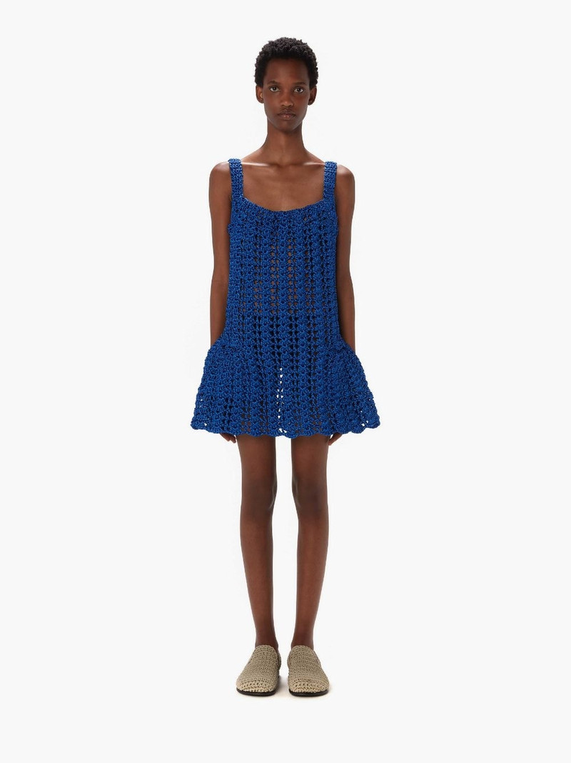 JW Anderson CROCHET MINI DRESS outlook