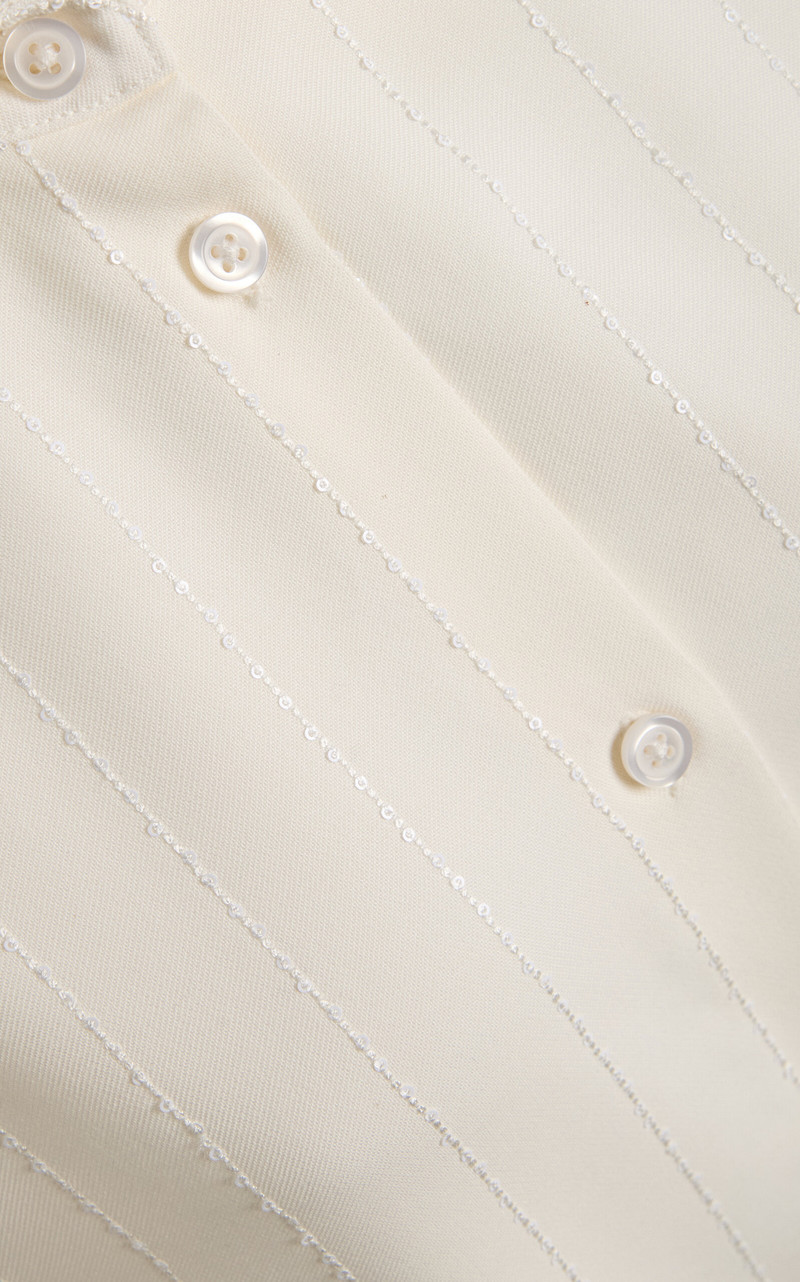 Mollie Twill Top ivory 4
