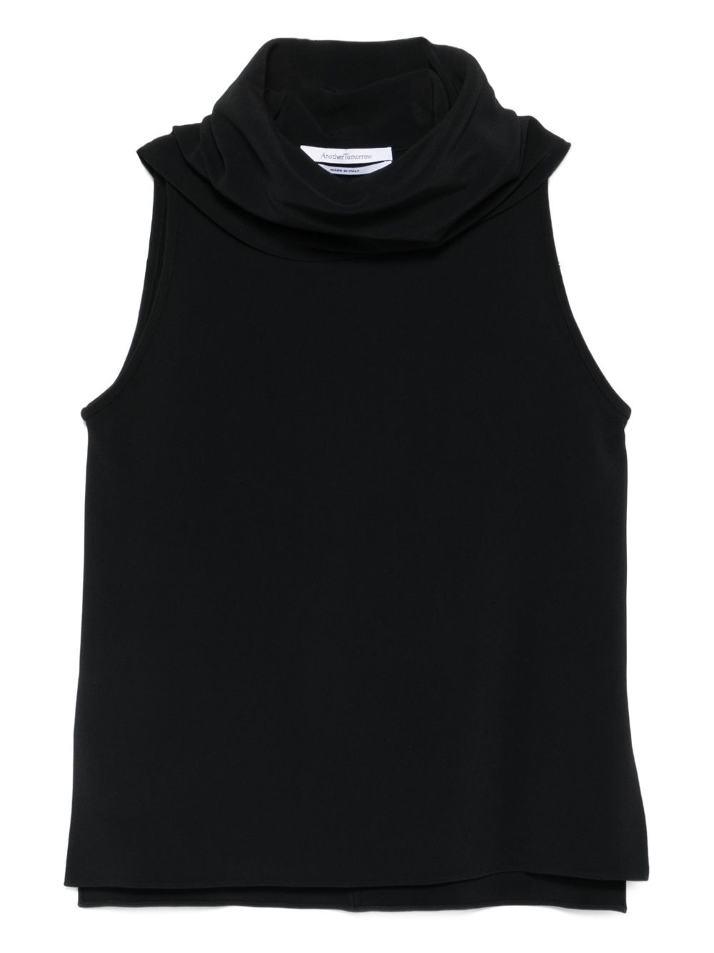 cowl-neck tank top - 1