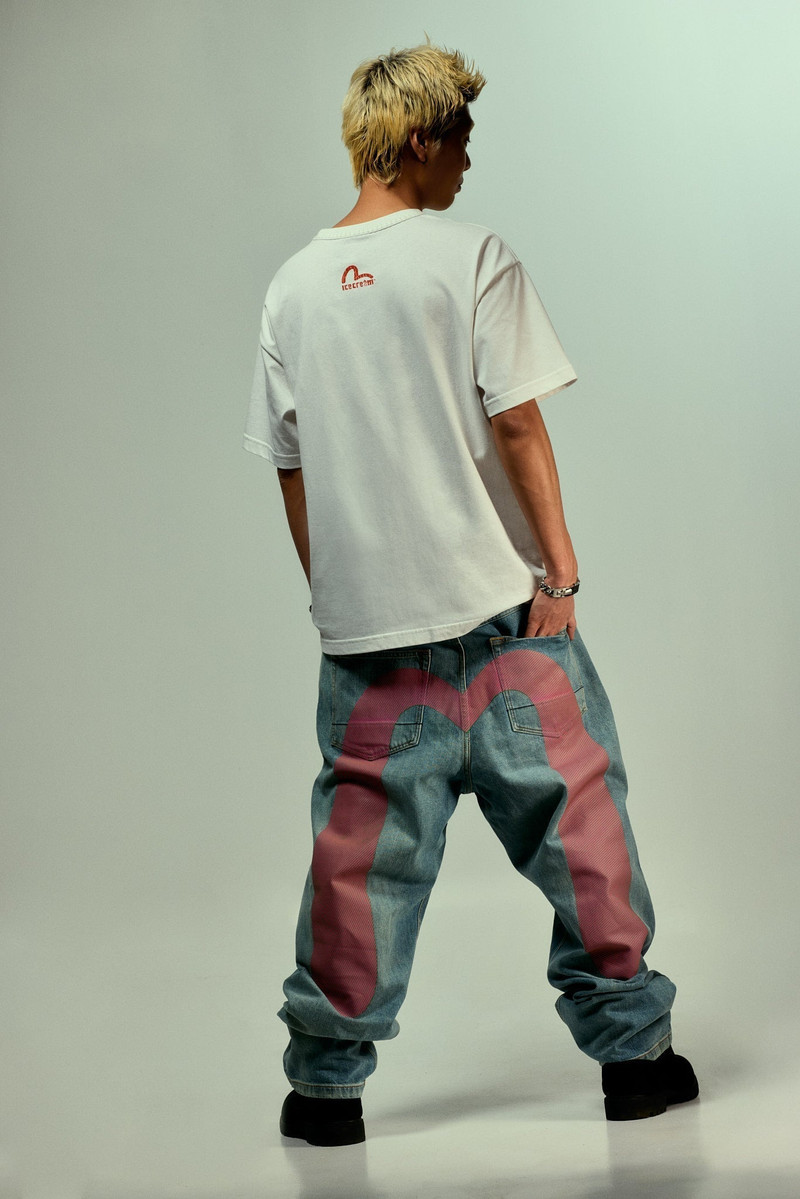 EVISU X ICECREAM Logo T-Shirt 6