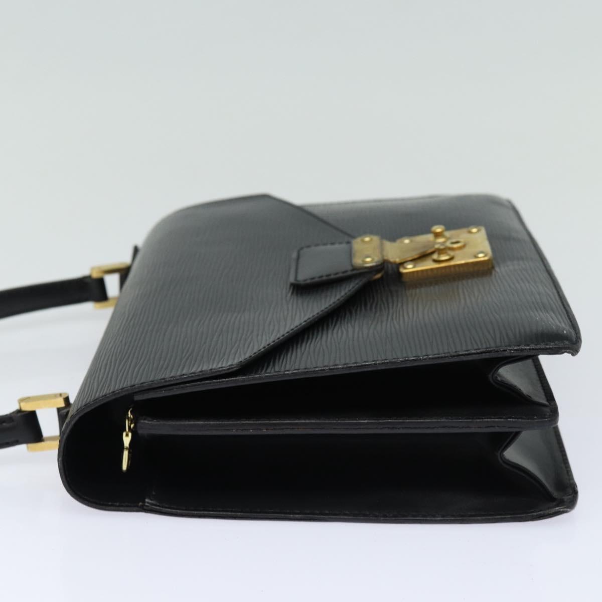 LOUIS VUITTON Epi Concorde Hand Bag Black M52132 - 3