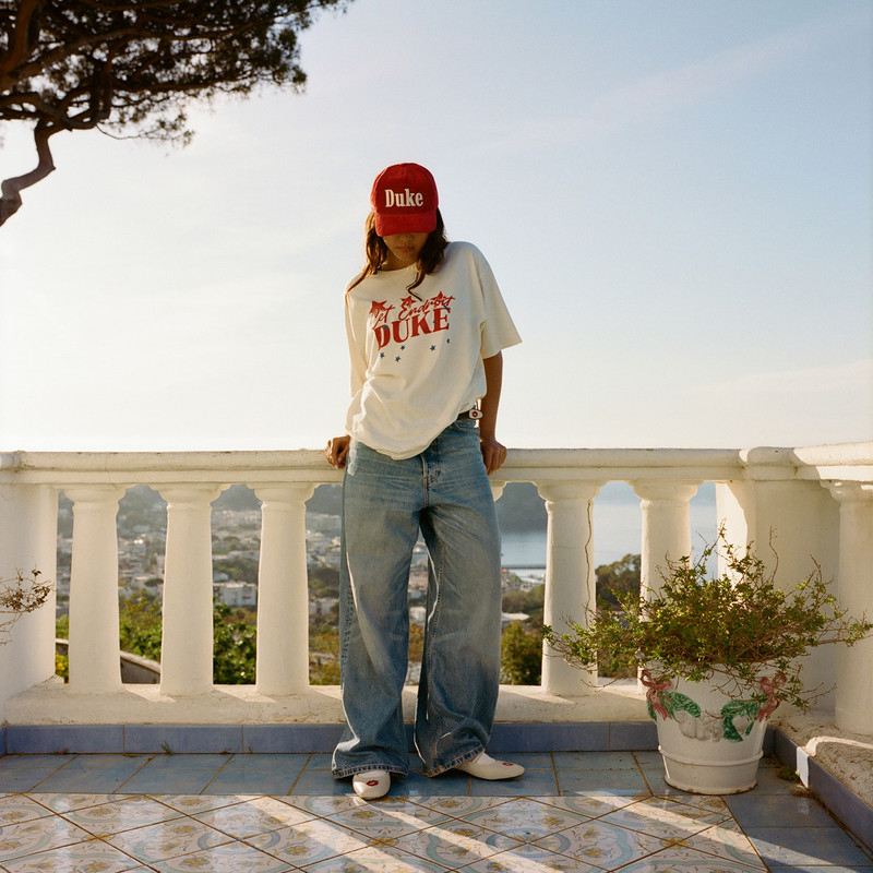 Duke Cet Endroit Vintage White T-Shirt 7