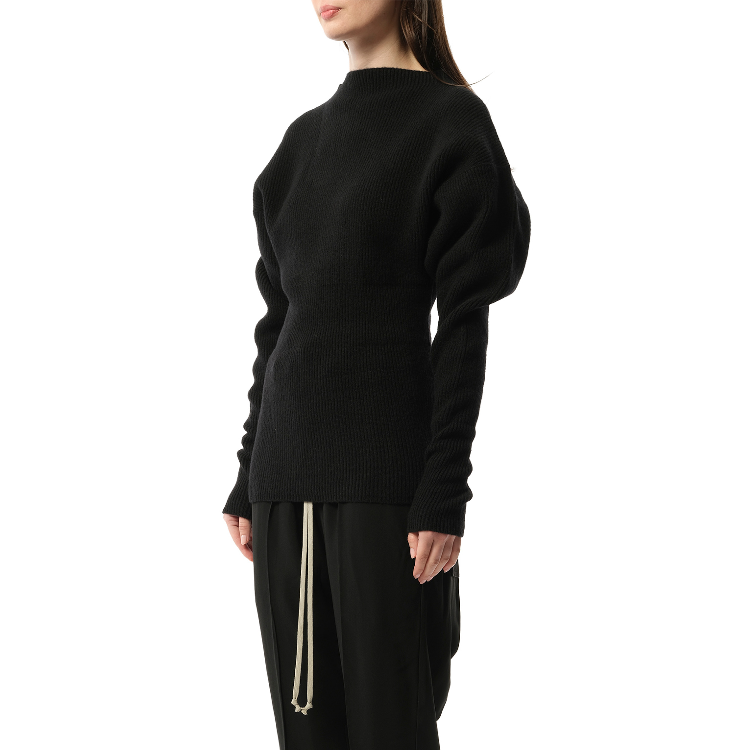 Dafne Knit Sweater in Black - 5