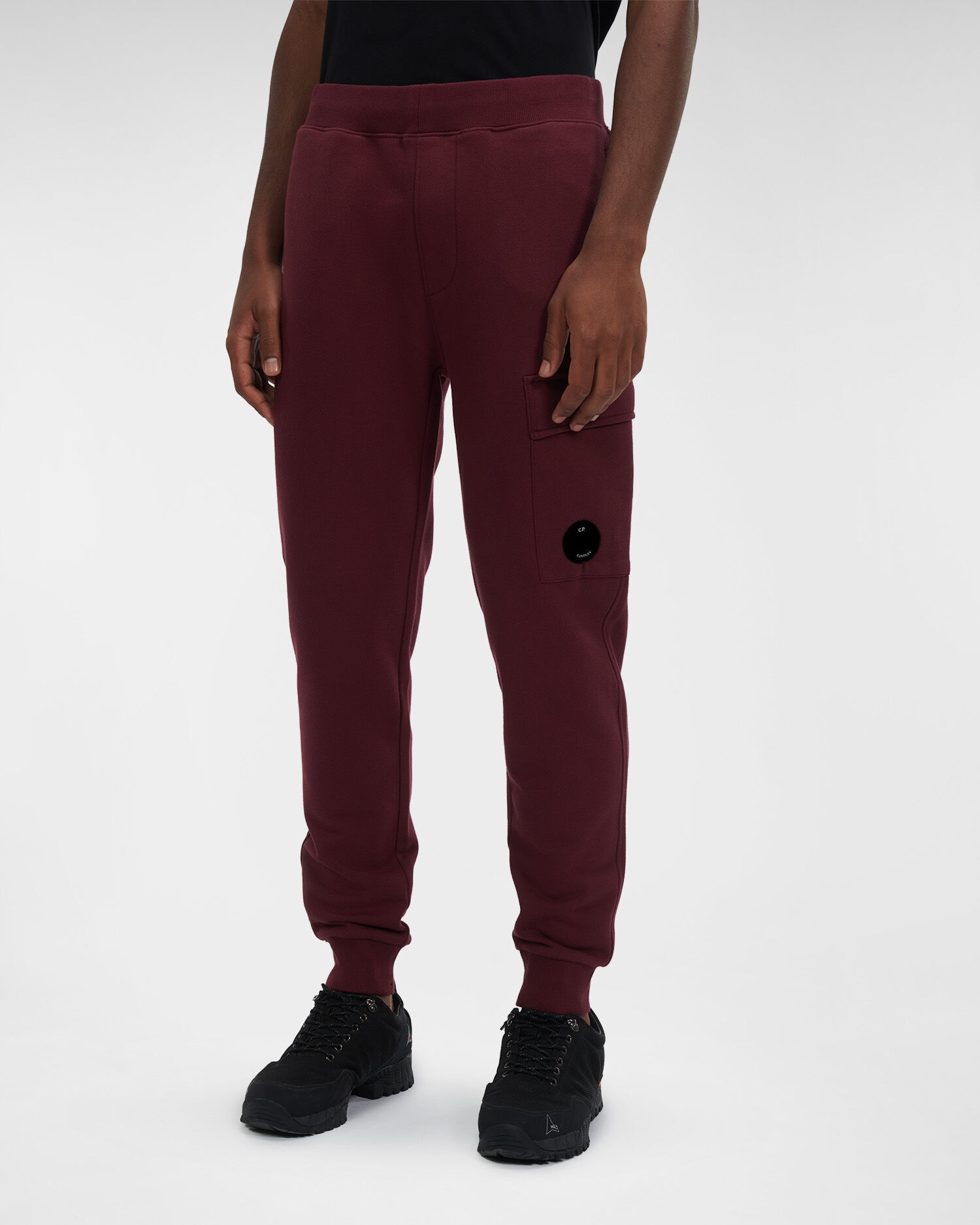 Diagonal Raised Fleece Sweatpants - 2