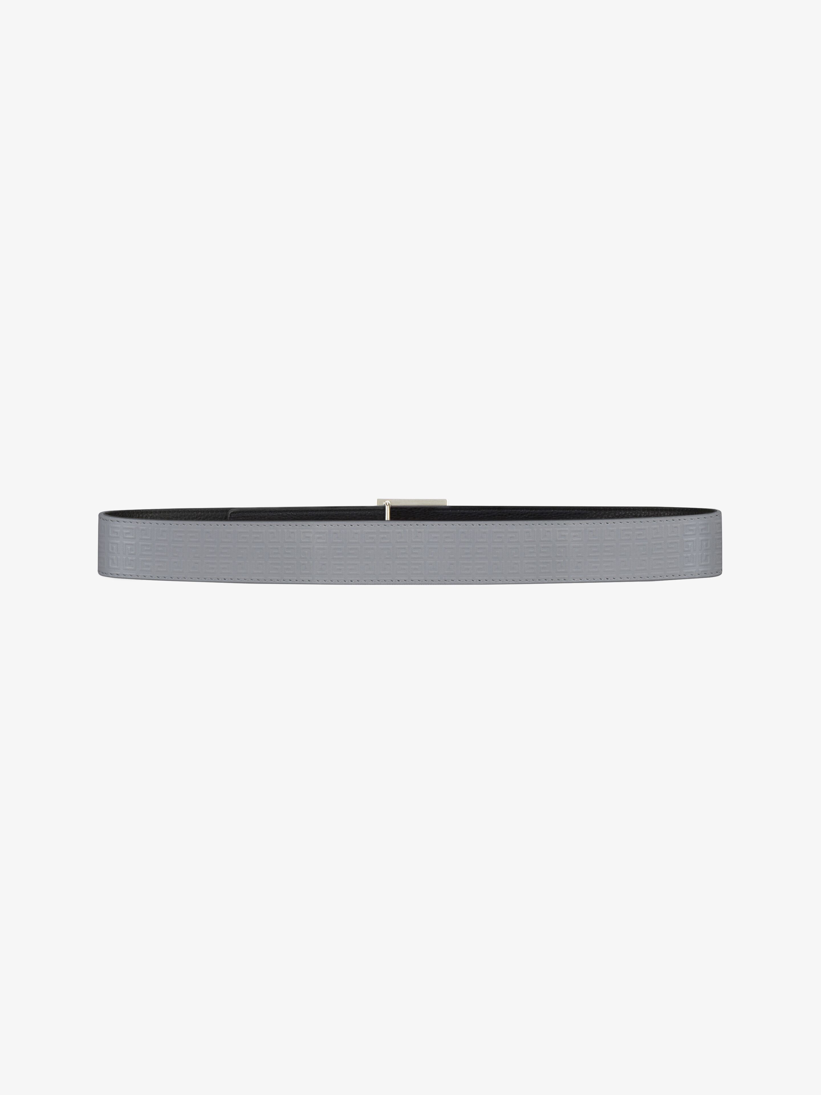 4G REVERSIBLE BELT IN MICRO 4G LEATHER - 5
