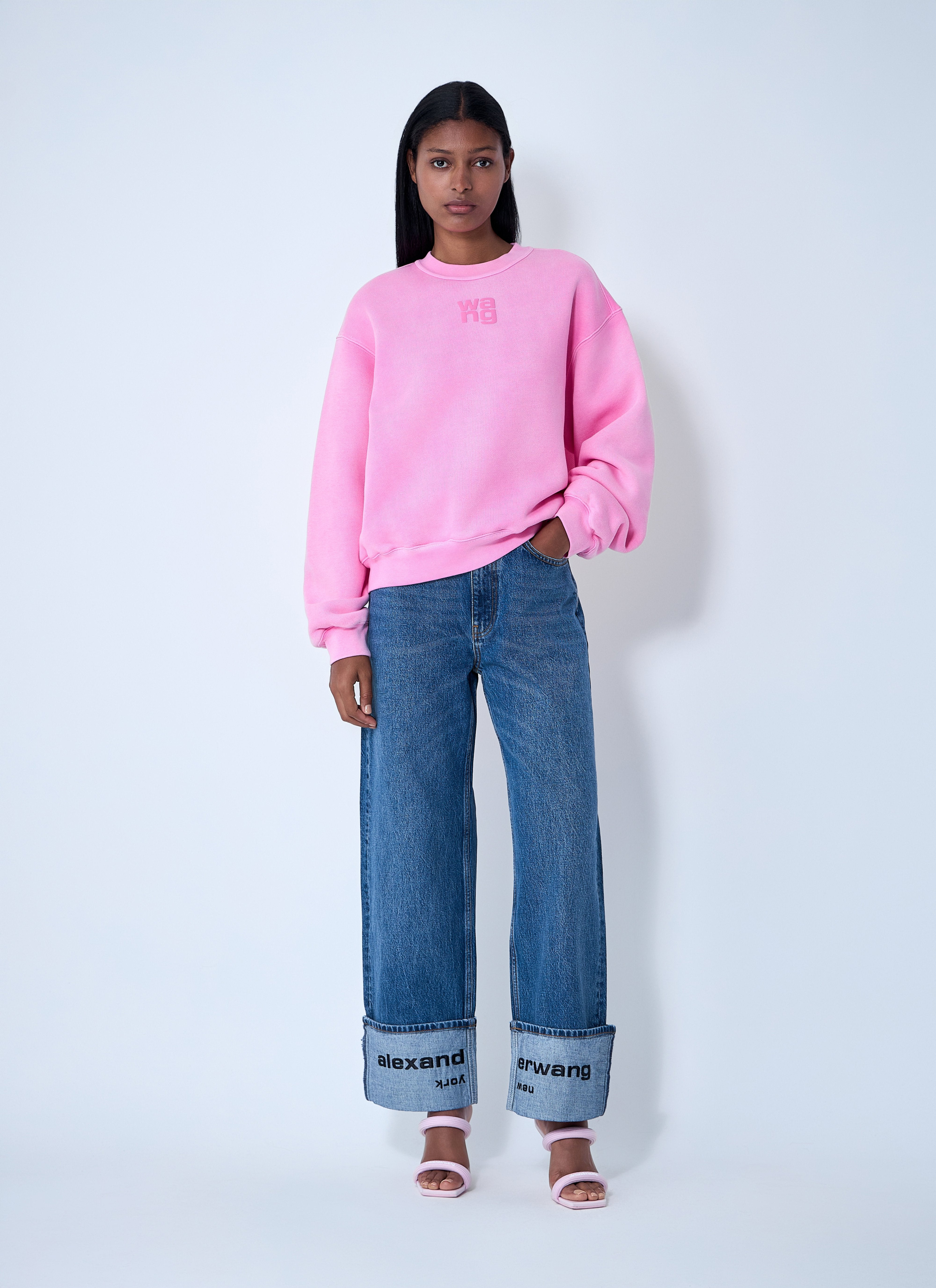 Alexander Wang Women Logo Motif Sweatshirt - 2