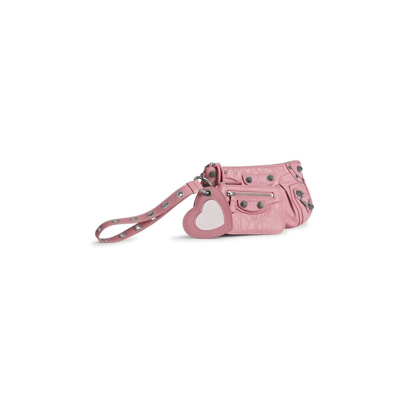 BALENCIAGA Women's Le Cagole Mini Multipouch in Pink outlook