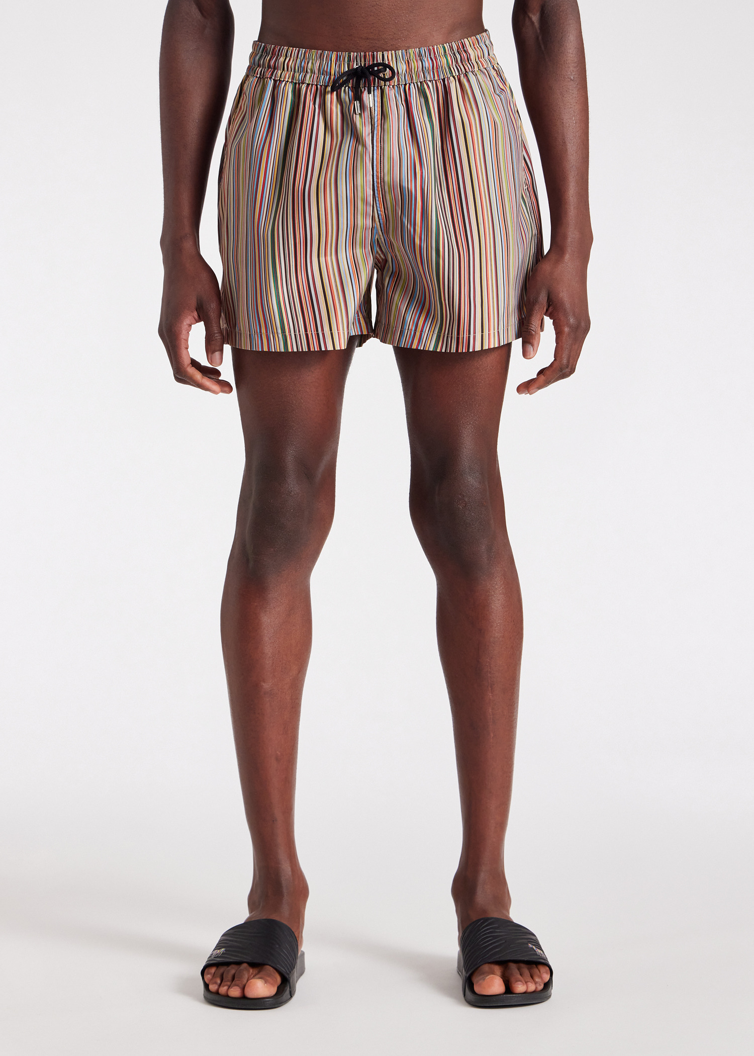 'Signature Stripe' Swim Shorts - 5