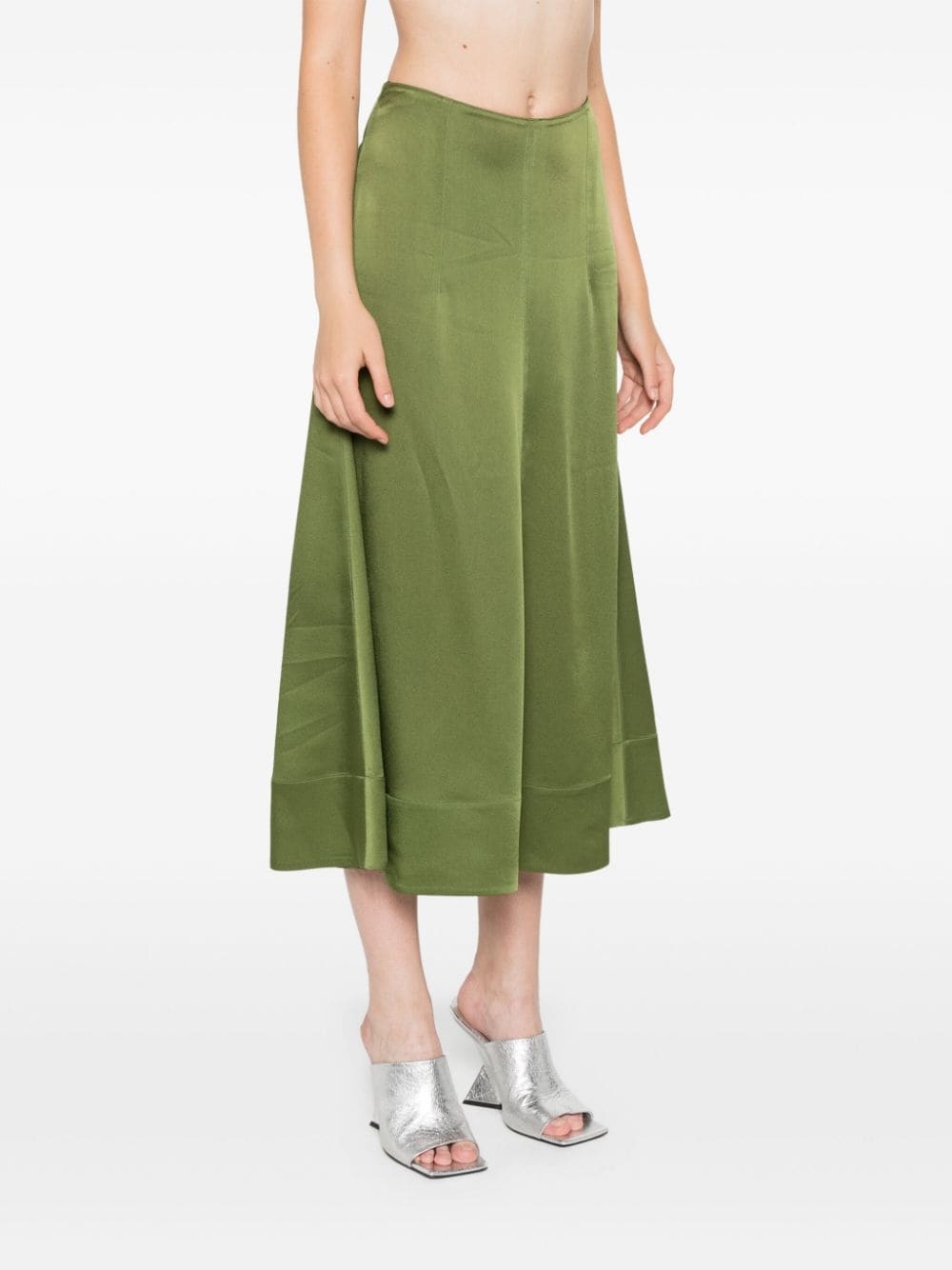 Flared midi skirt - 3